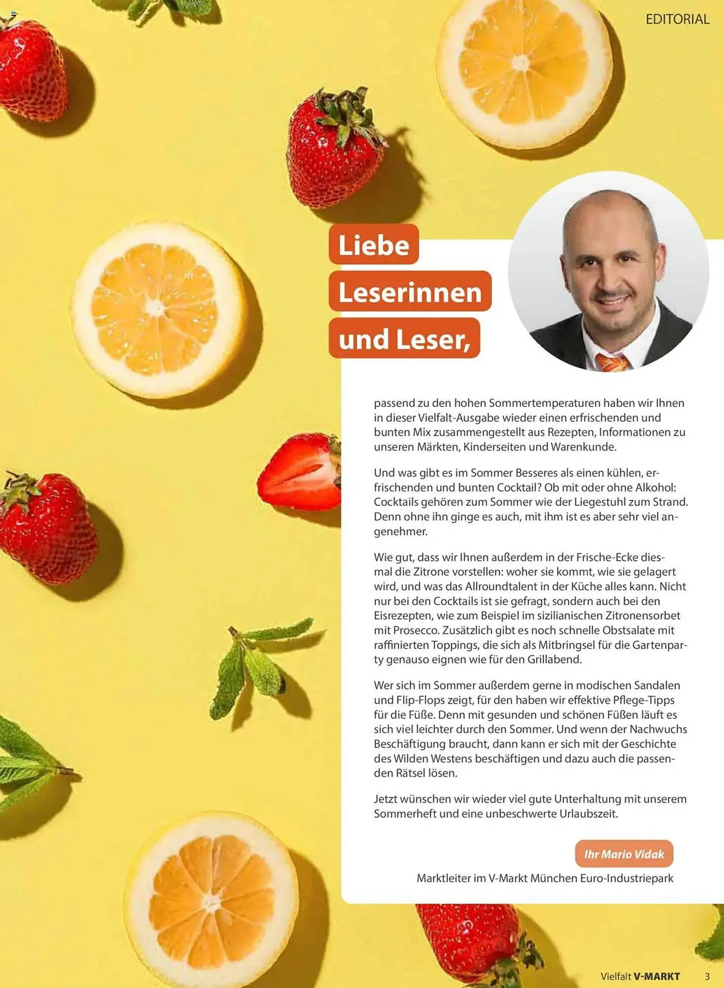 V Markt Prospekt von 1. Juli bis 31. August 2025 - Prospekt seite 3