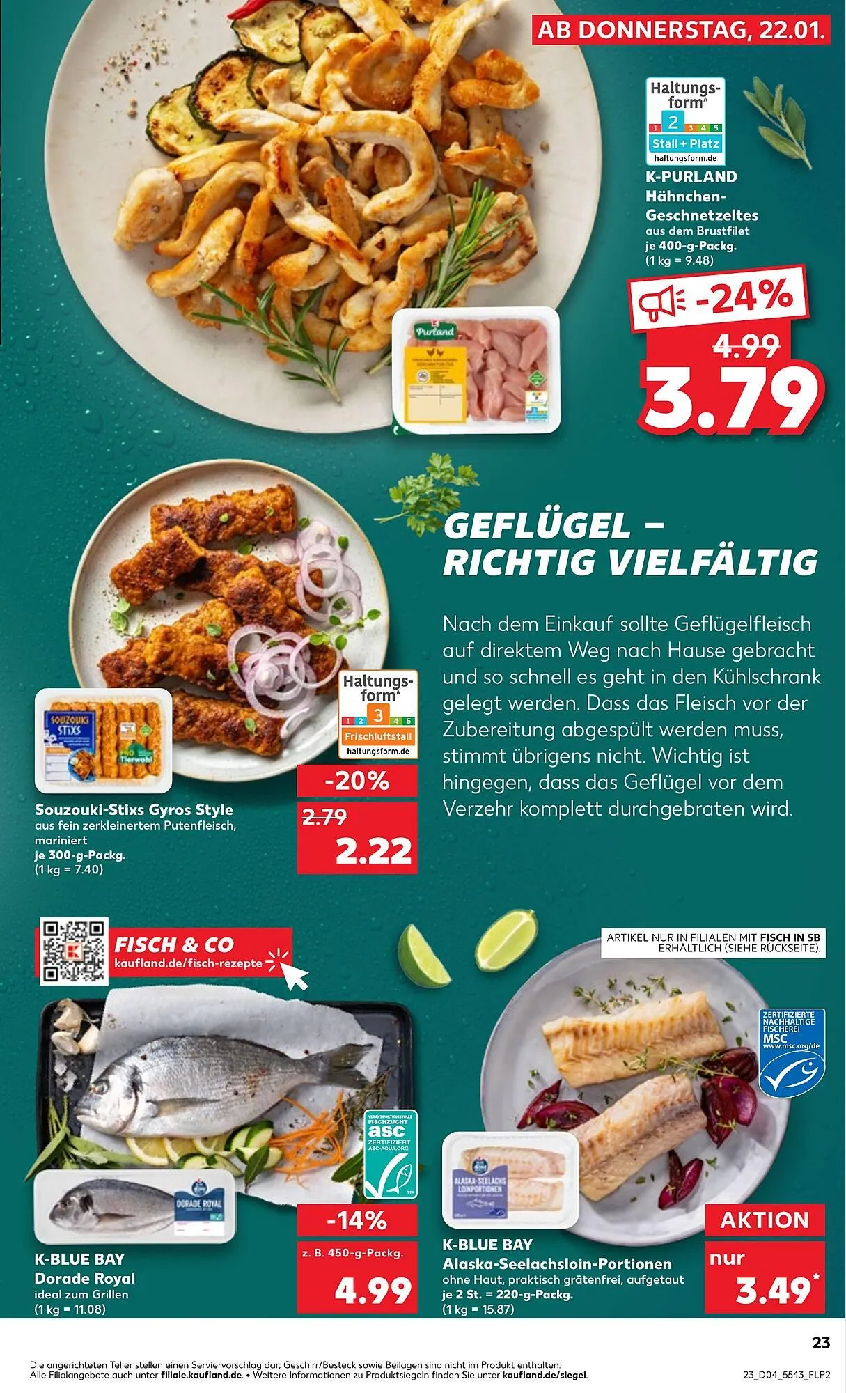 Kaufland Prospekt von 22. Januar bis 28. Januar 2026 - Prospekt seite 23