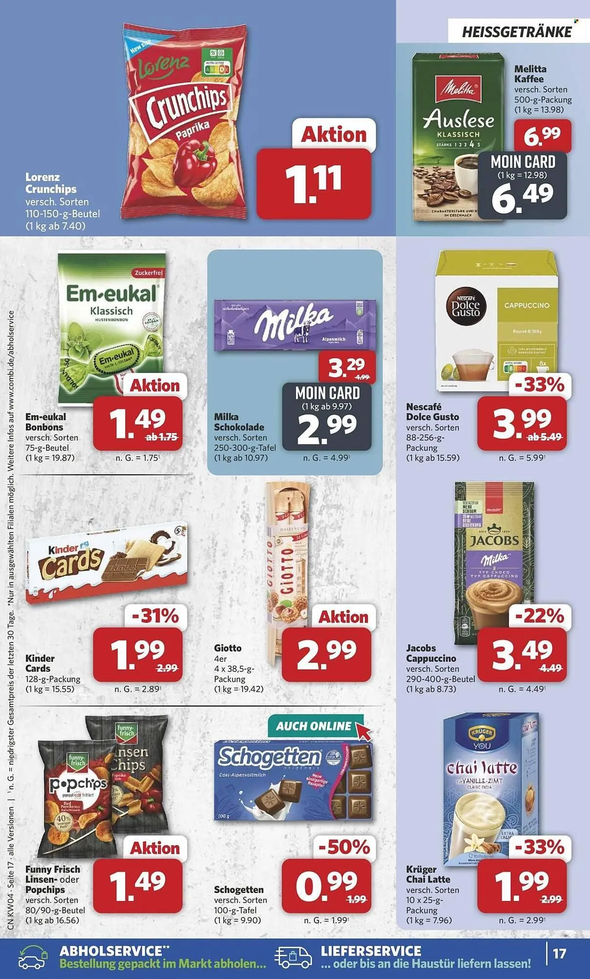 Combi Prospekt von 19. Januar bis 24. Januar 2026 - Prospekt seite 17