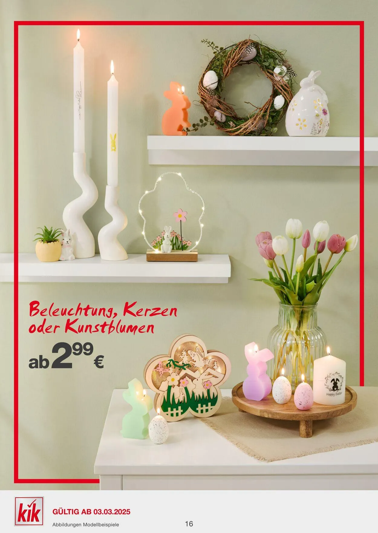 Kik Aktueller Prospekt von 3. März bis 19. April 2025 - Prospekt seite 16