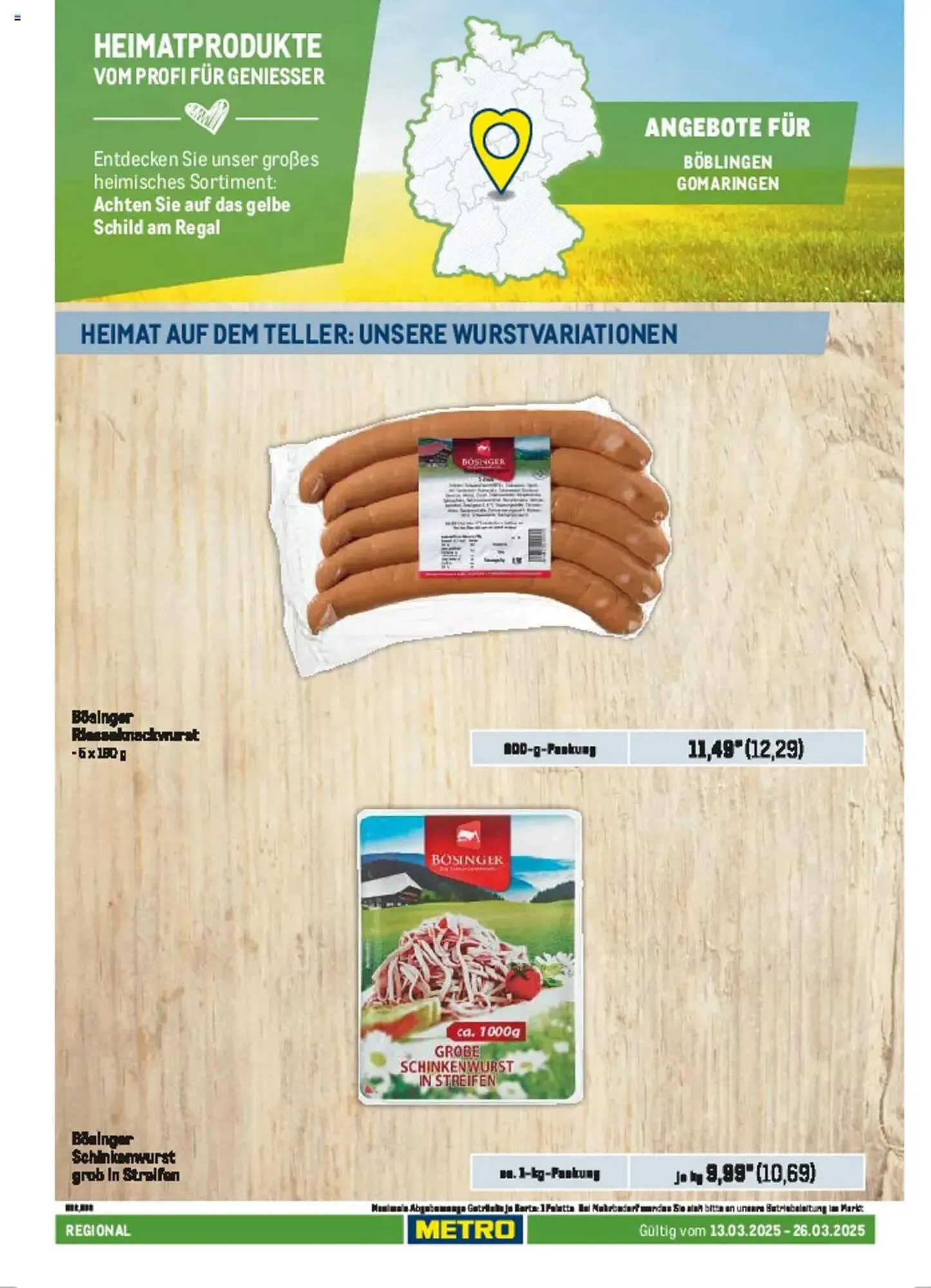 METRO Prospekt von 13. März bis 26. März 2025 - Prospekt seite 126