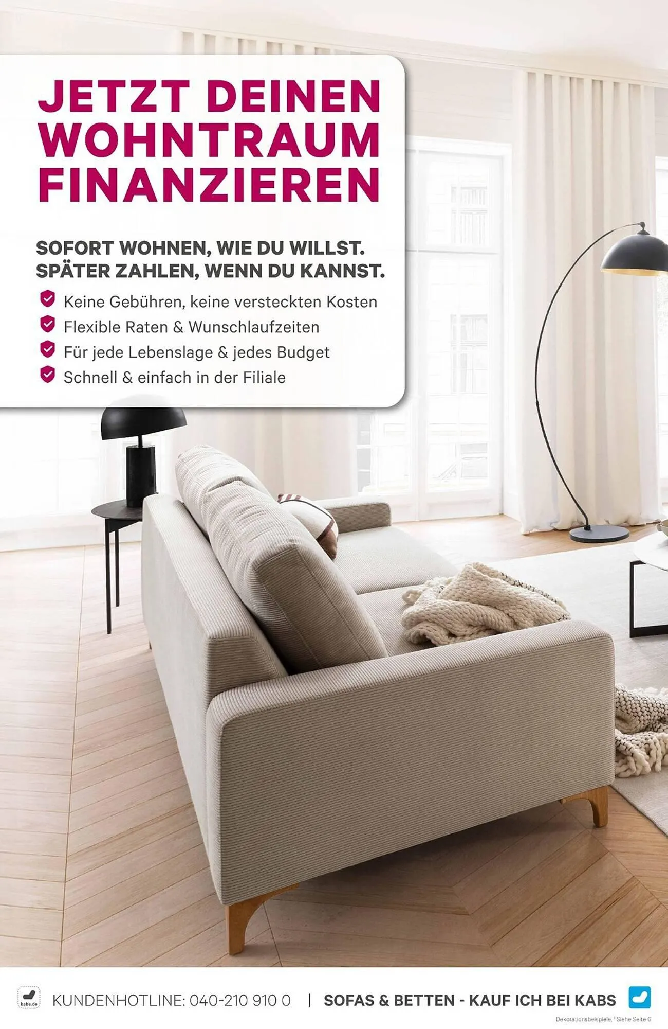 Kabs Polsterwelt Prospekt von 30. Januar bis 5. Februar 2026 - Prospekt seite 16