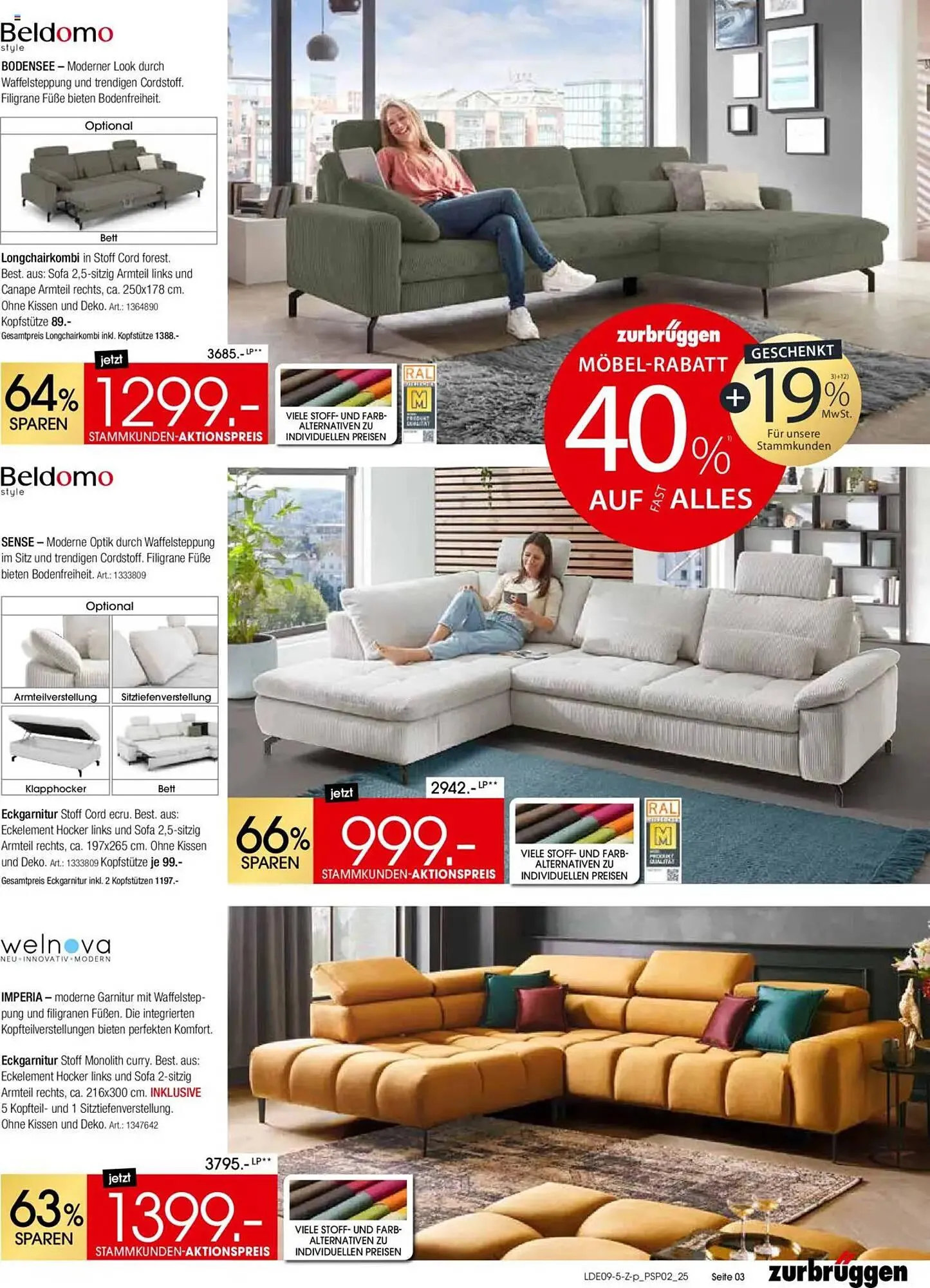 Zurbrüggen Prospekt von 20. September bis 18. Oktober 2025 - Prospekt seite 3