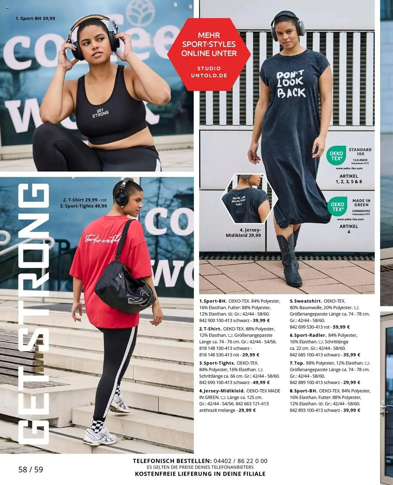 Ulla Popken Prospekt von 1. Juli bis 31. Juli 2025 - Prospekt seite 58