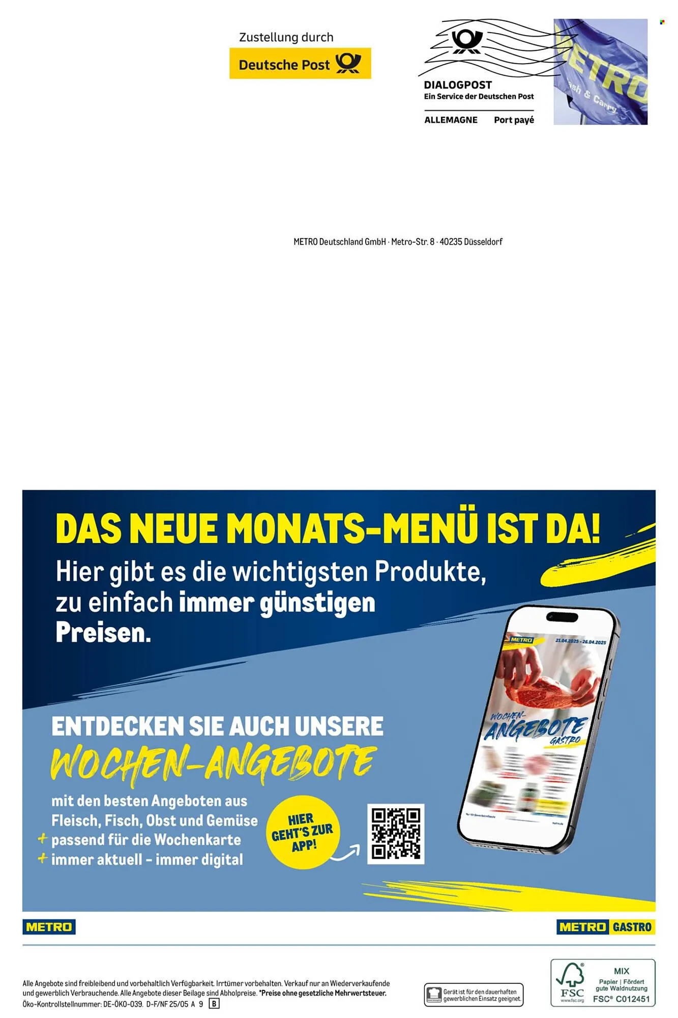 METRO Prospekt von 1. Mai bis 31. Mai 2025 - Prospekt seite 20