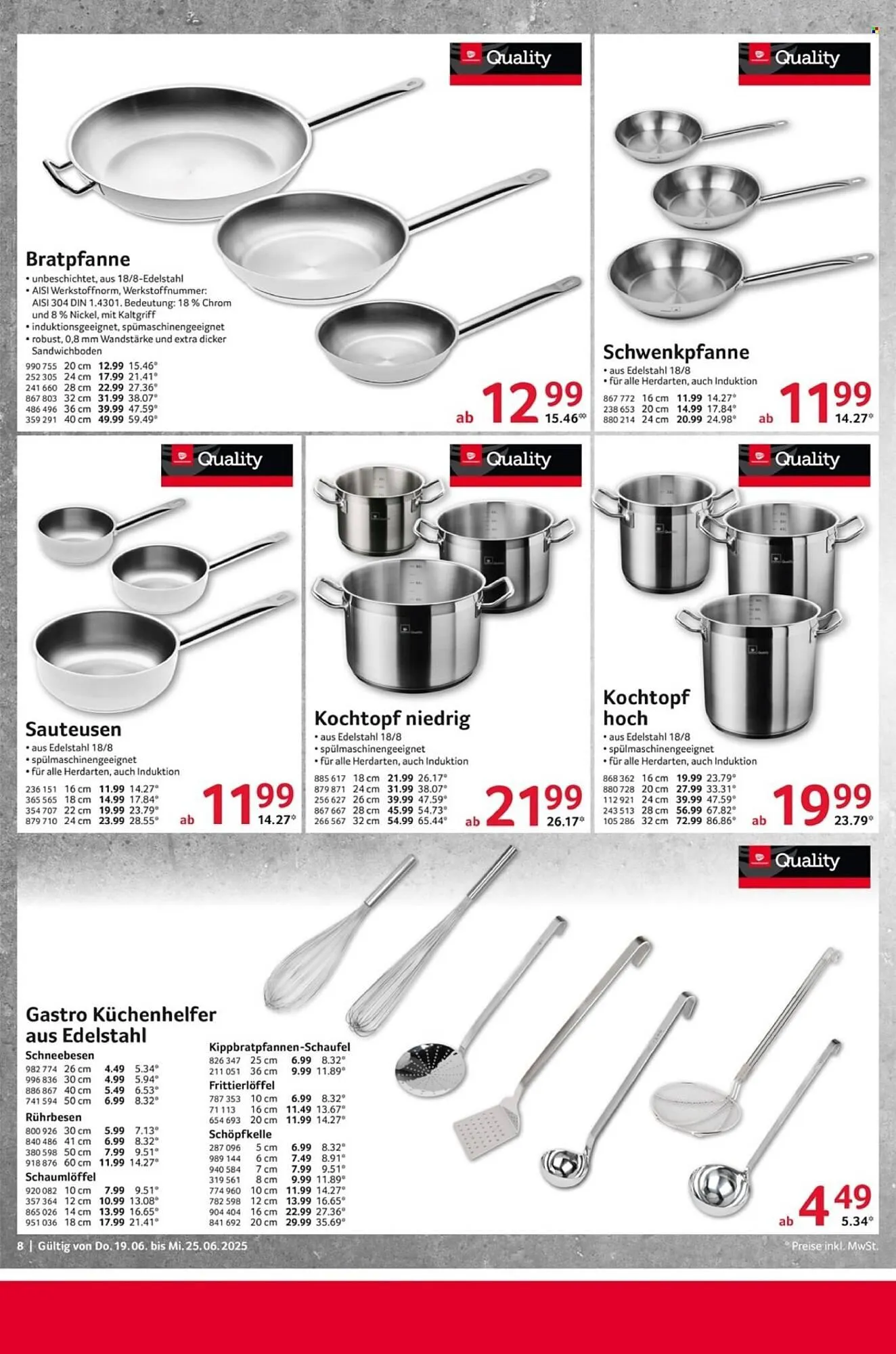 Selgros Prospekt von 19. Juni bis 25. Juni 2025 - Prospekt seite 8