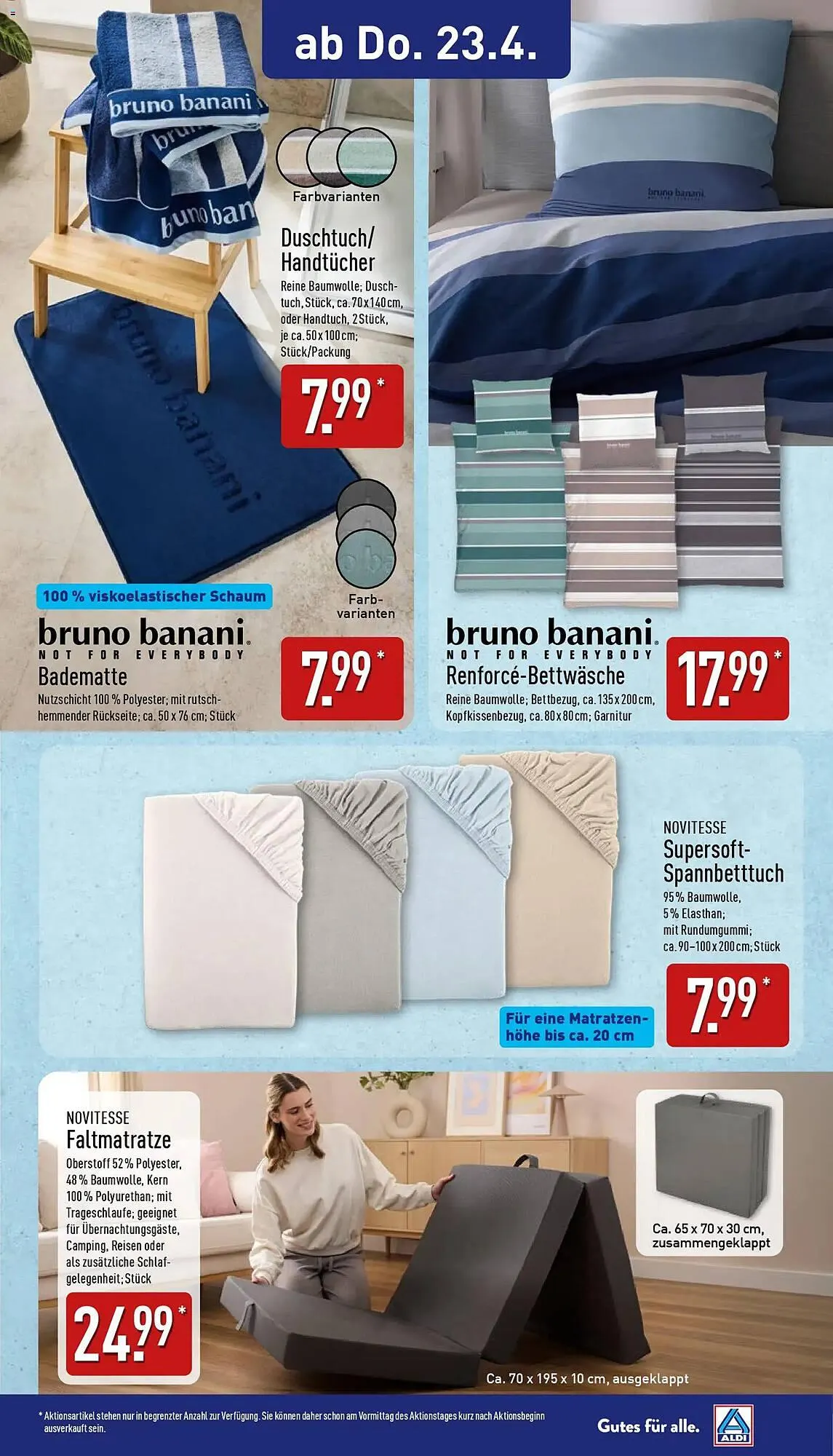 Aldi Nord Prospekt von 20. April bis 25. April 2026 - Prospekt seite 12