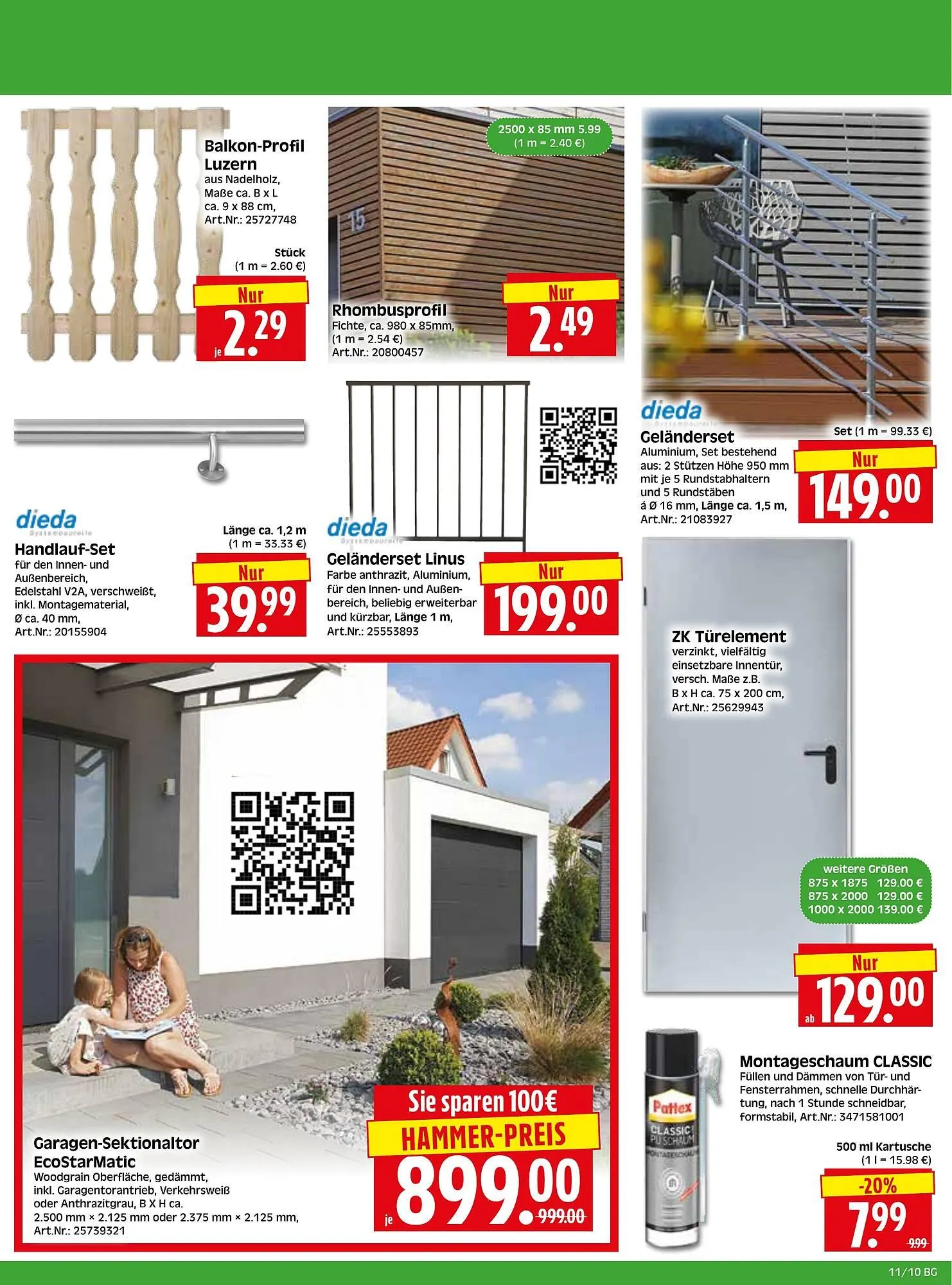Herkules Baumarkt Prospekt von 9. März bis 14. März 2026 - Prospekt seite 10