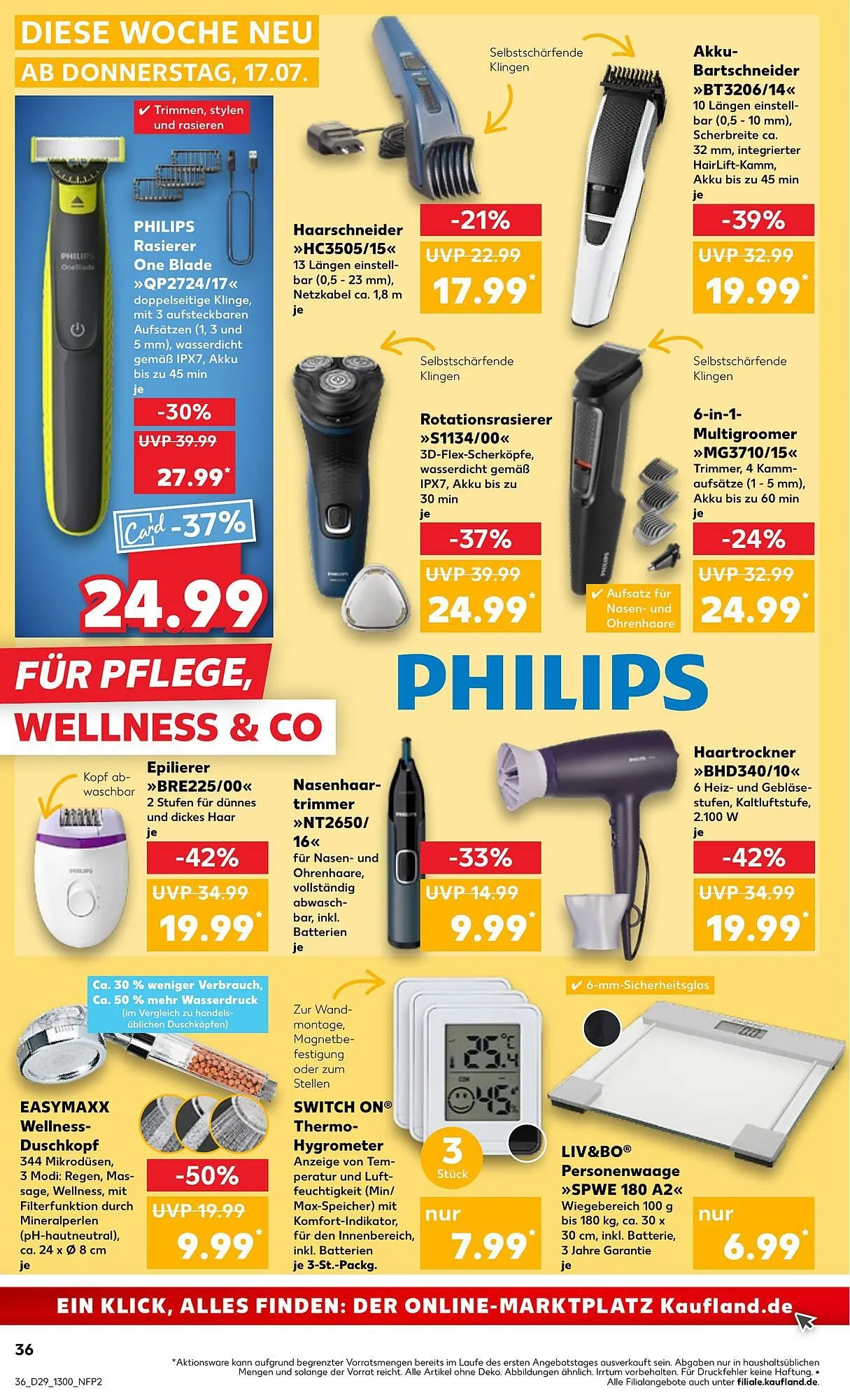 Kaufland Prospekt von 17. Juli bis 23. Juli 2025 - Prospekt seite 36