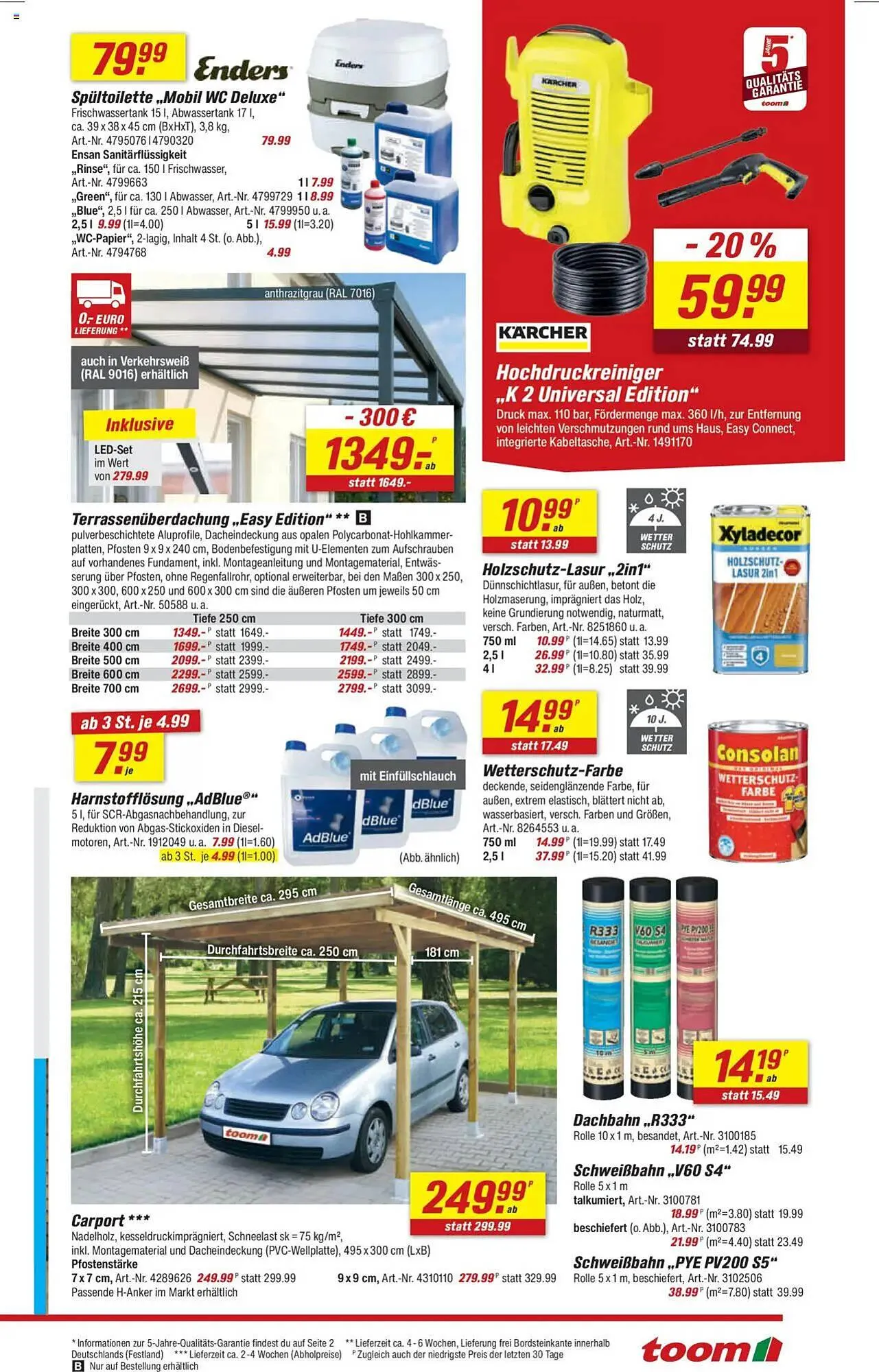 toom Baumarkt Prospekt von 28. Juni bis 4. Juli 2025 - Prospekt seite 5