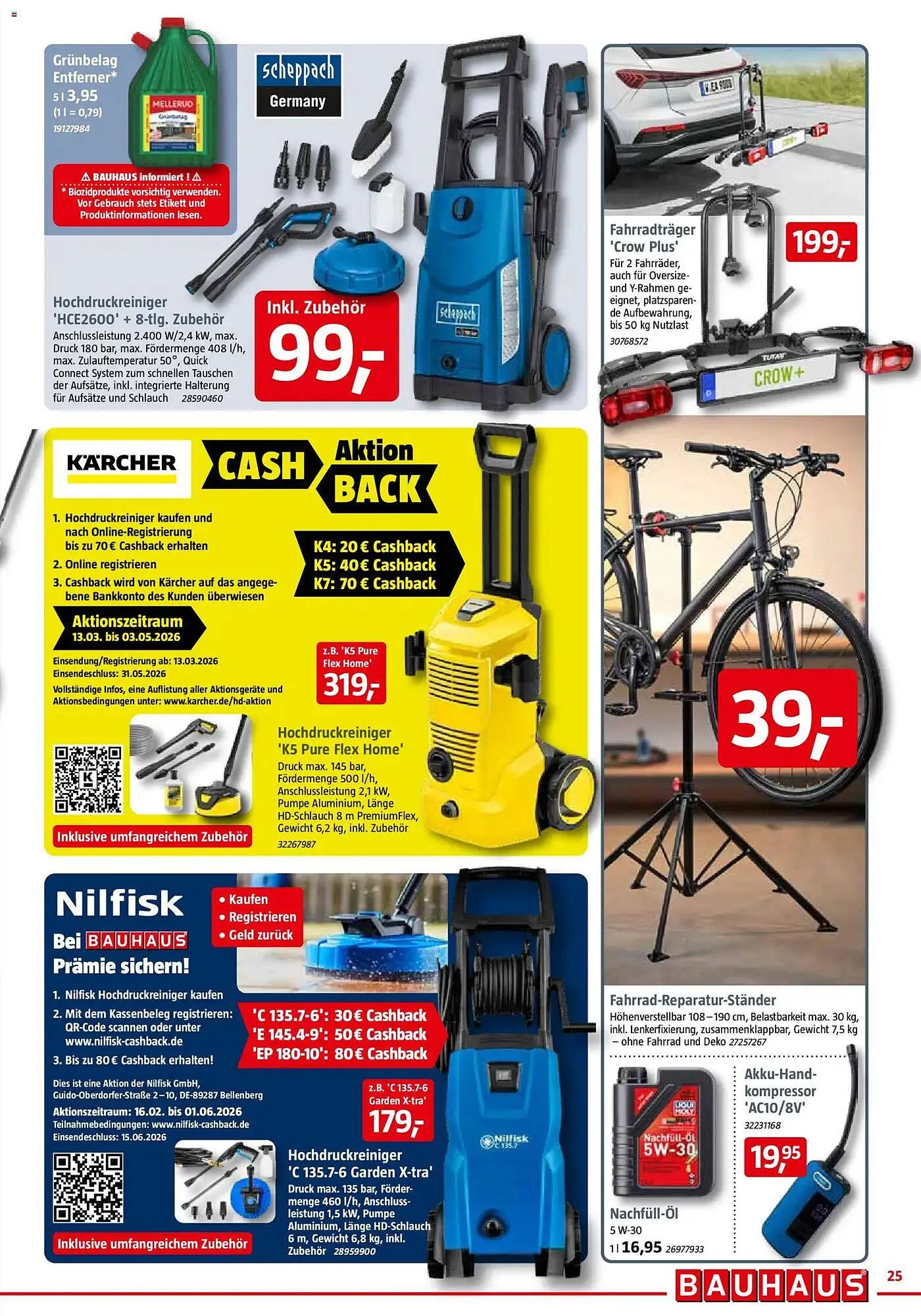 Bauhaus Prospekt von 28. März bis 11. April 2026 - Prospekt seite 25