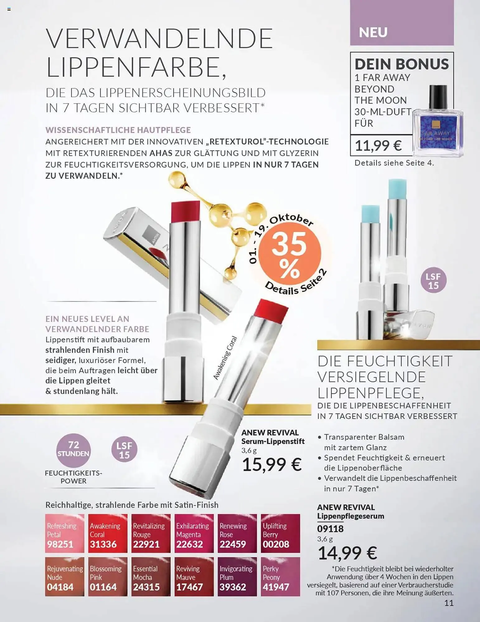 Avon Prospekt von 1. Oktober bis 31. Oktober 2025 - Prospekt seite 13
