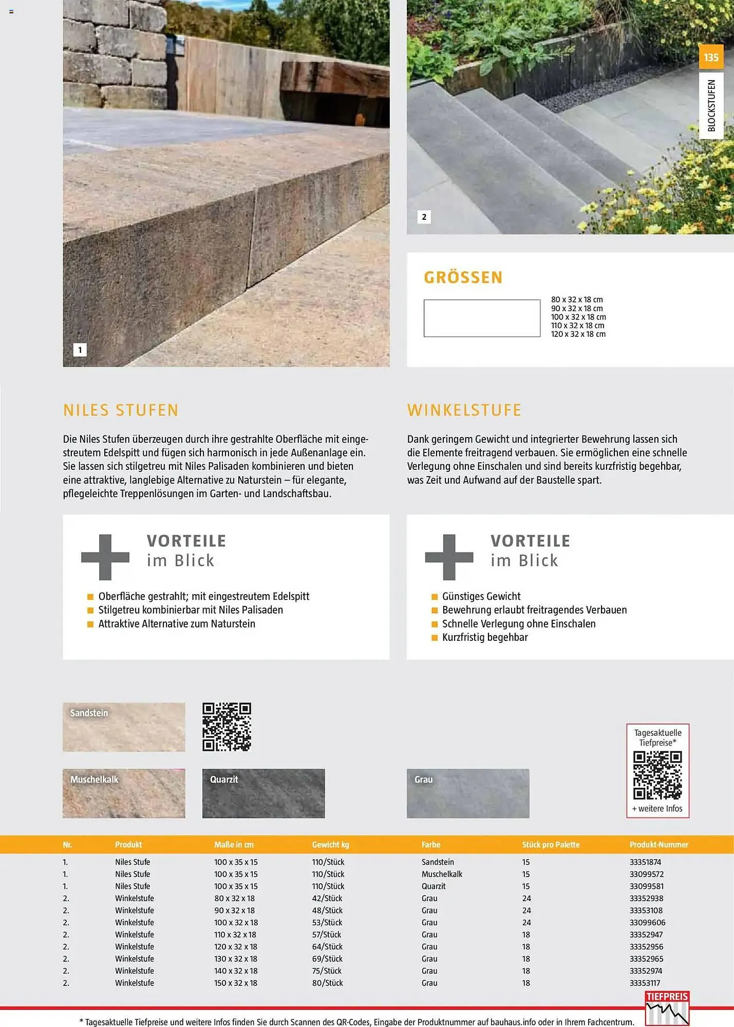 Bauhaus Prospekt von 2. März bis 30. Juni 2026 - Prospekt seite 135