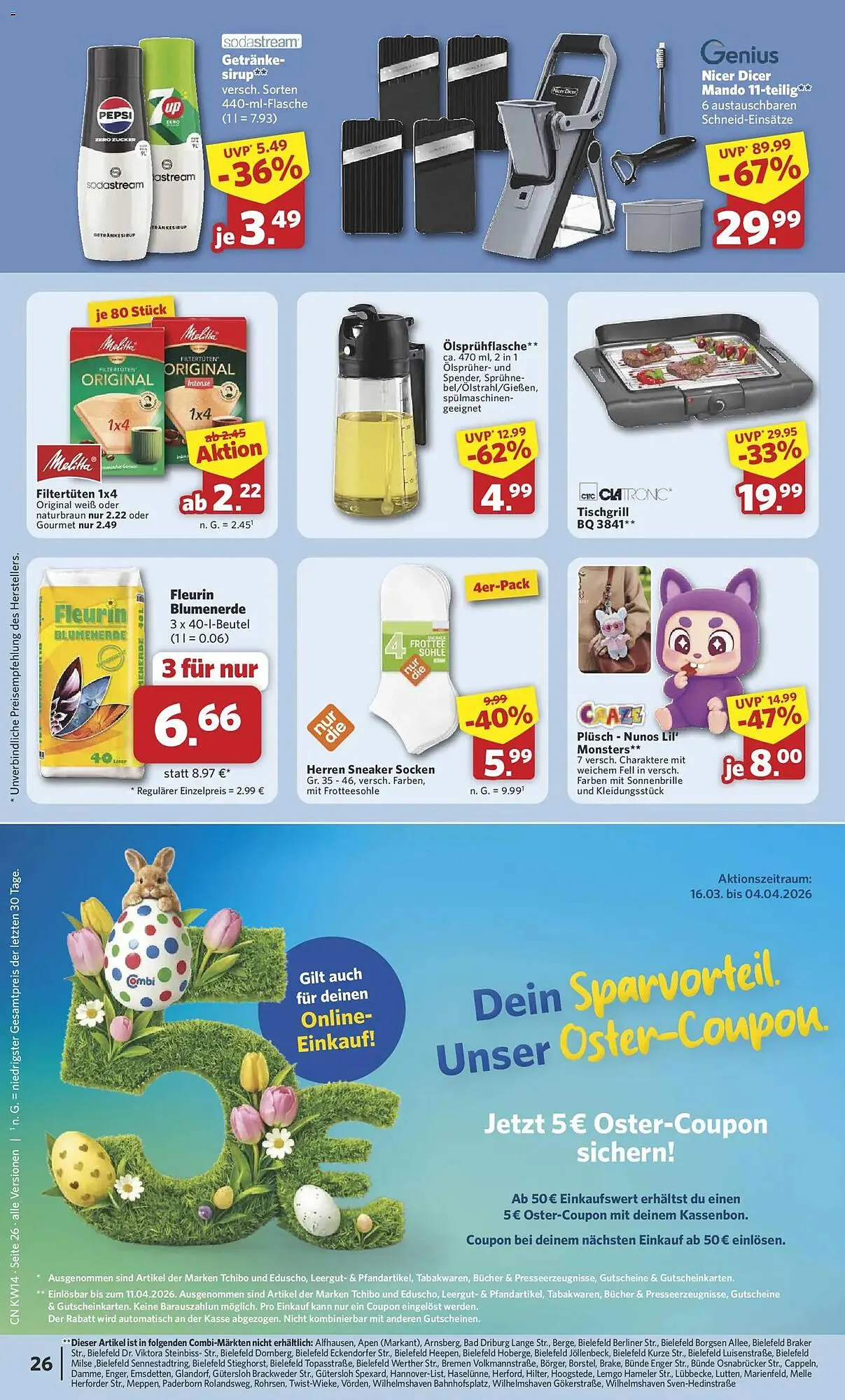 Combi Prospekt von 30. März bis 4. April 2026 - Prospekt seite 29