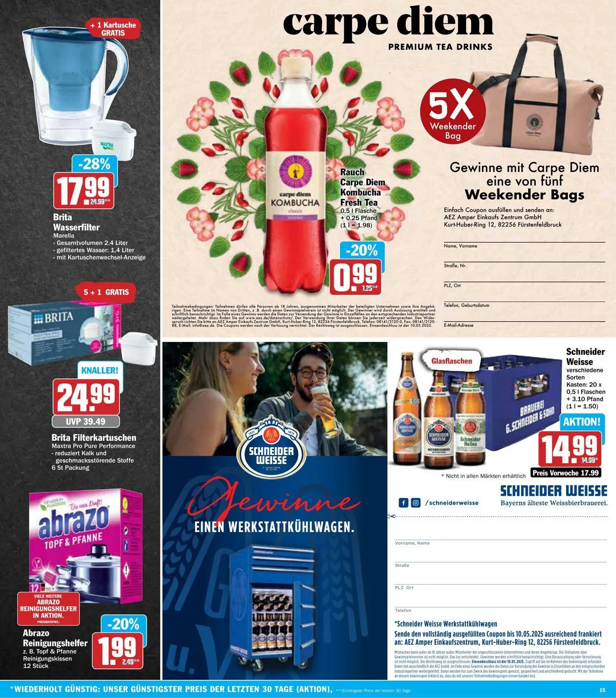 AEZ Aktueller Prospekt von 28. April bis 3. Mai 2025 - Prospekt seite 15