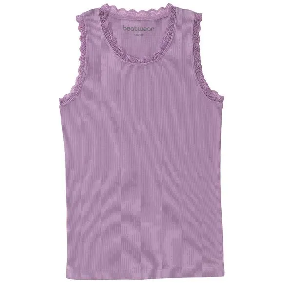 Mädchen Top mit Spitze