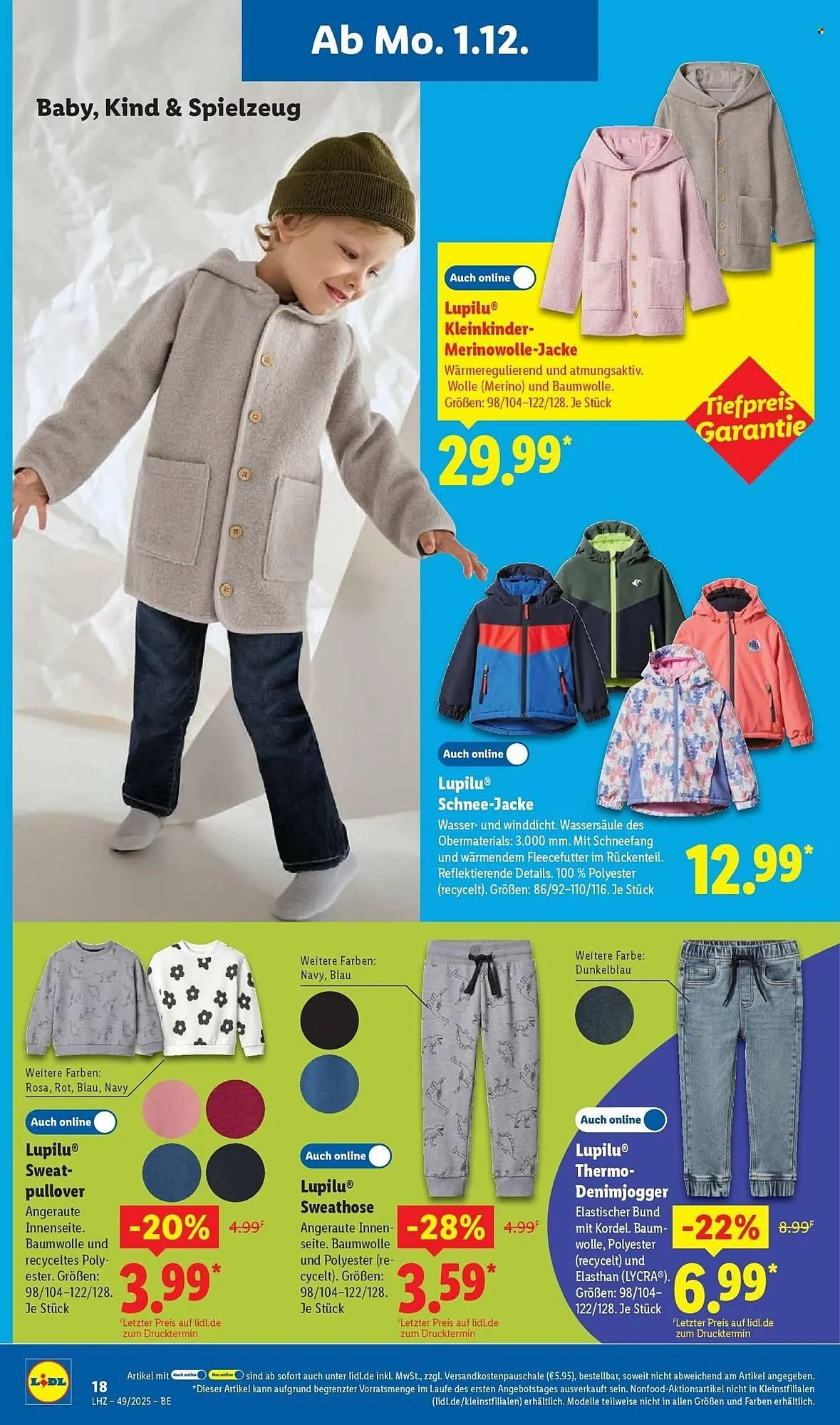 Lidl Prospekt von 1. Dezember bis 6. Dezember 2025 - Prospekt seite 32