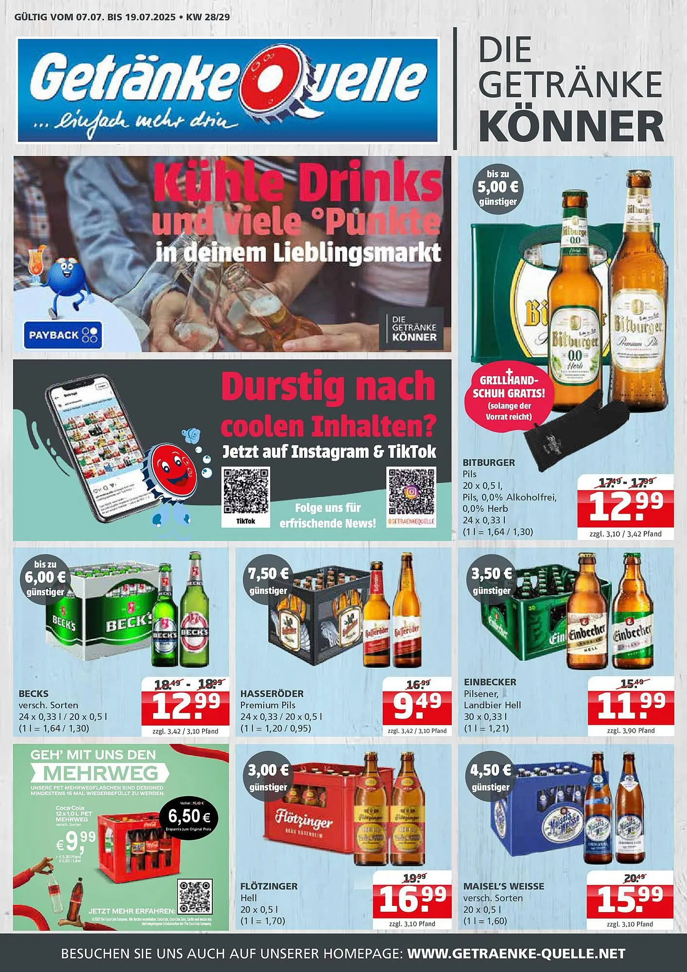 Getränke Quelle Prospekt - 1