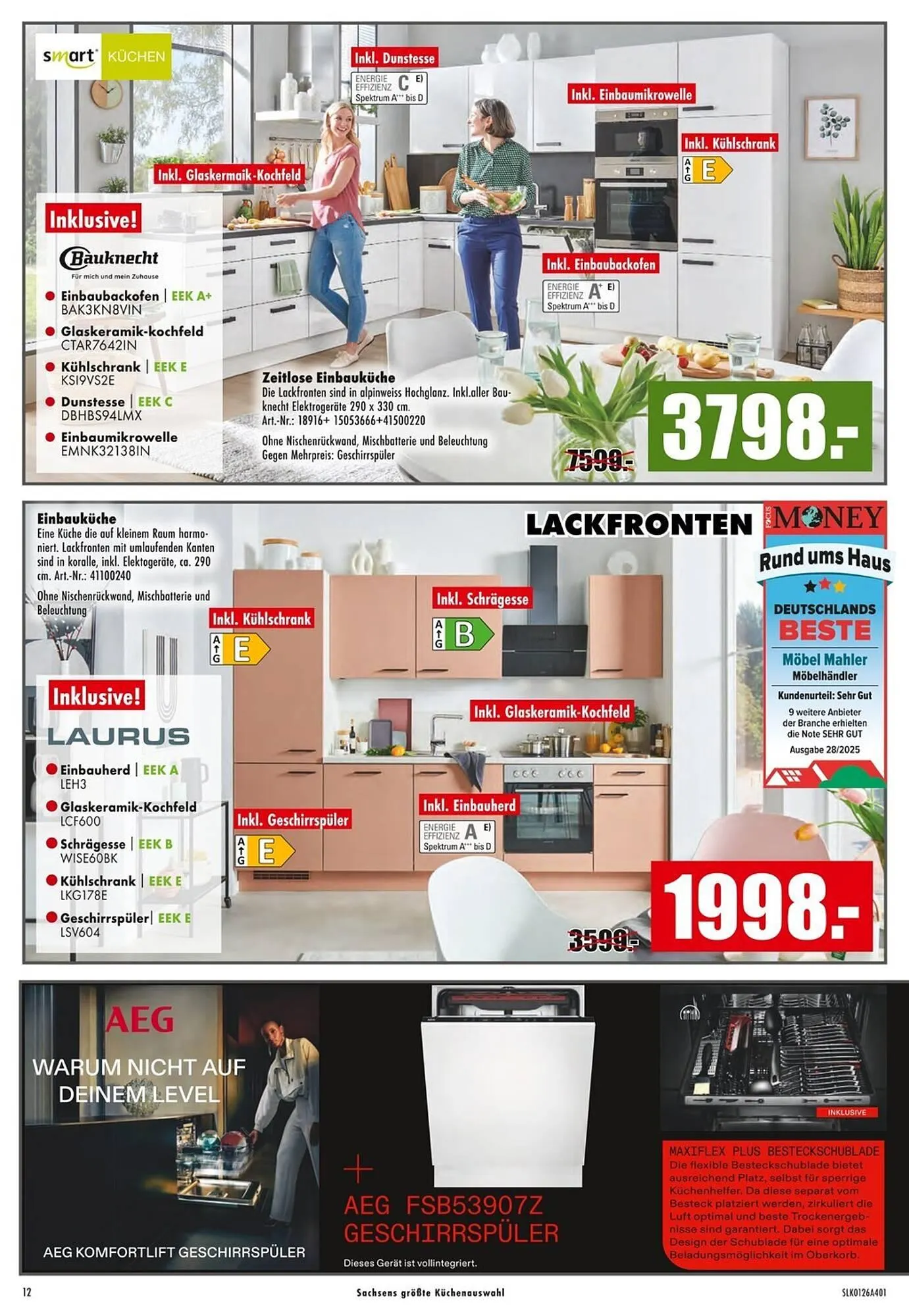 Möbel Mahler Katalog von 21. Januar bis 27. Januar 2026 - Prospekt seite 12