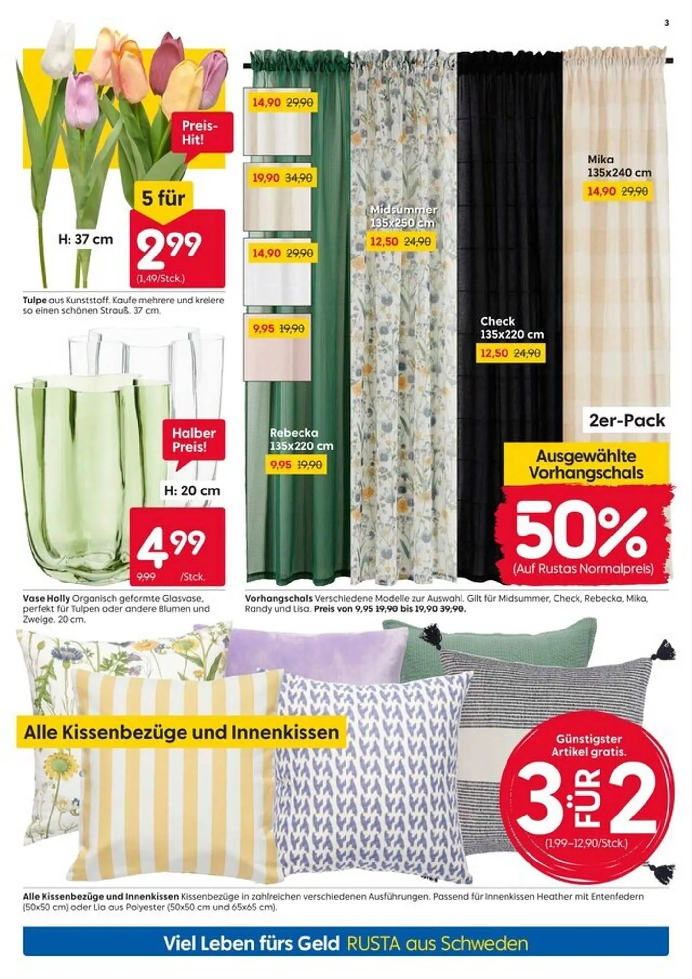 Rusta Prospekt von 5. April bis 11. April 2025 - Prospekt seite 3