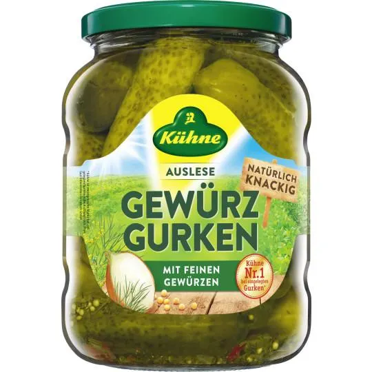 Kühne Gewürzgurken 670G