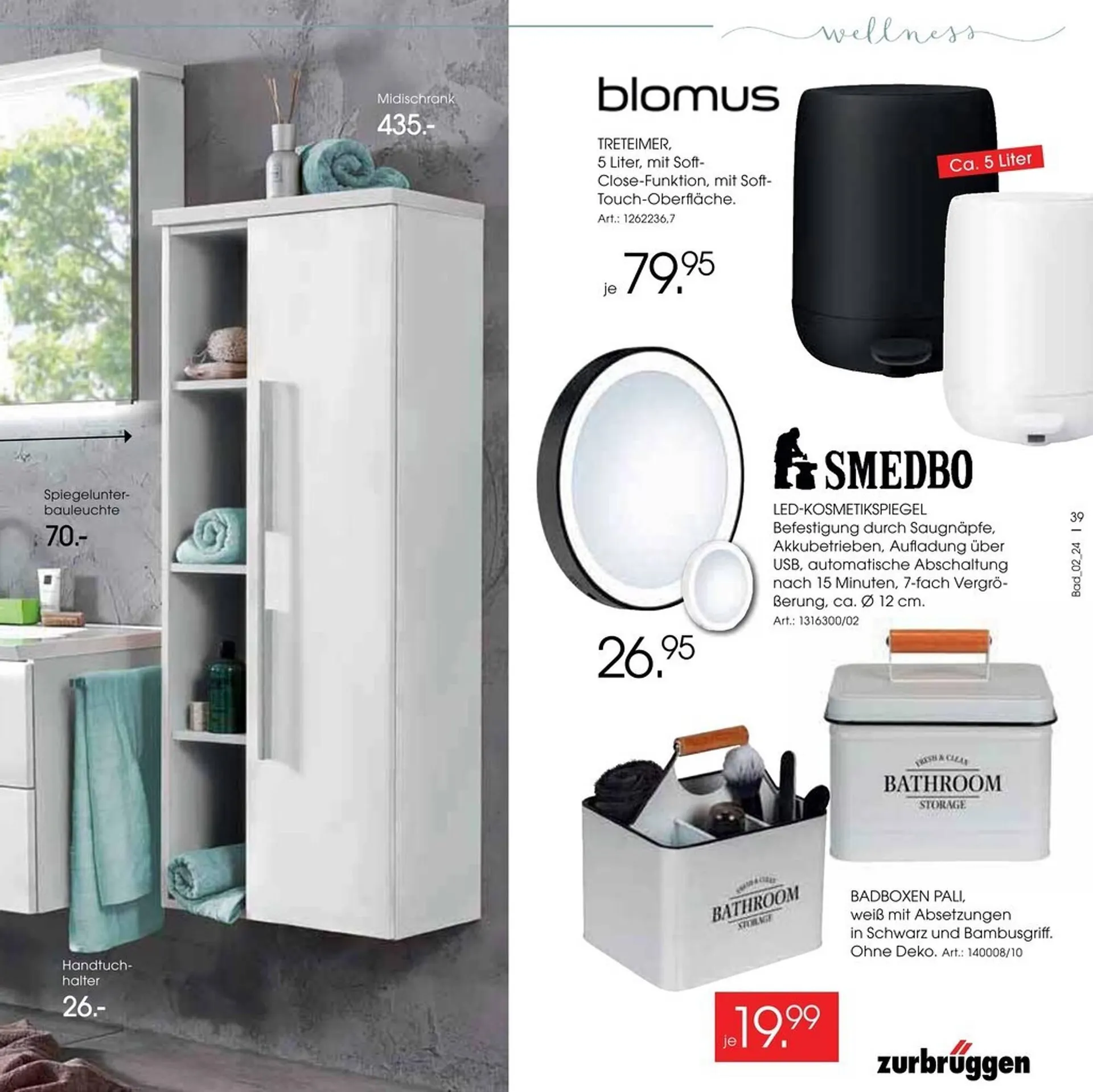 Zurbrüggen Prospekt von 12. Oktober bis 30. April 2026 - Prospekt seite 32