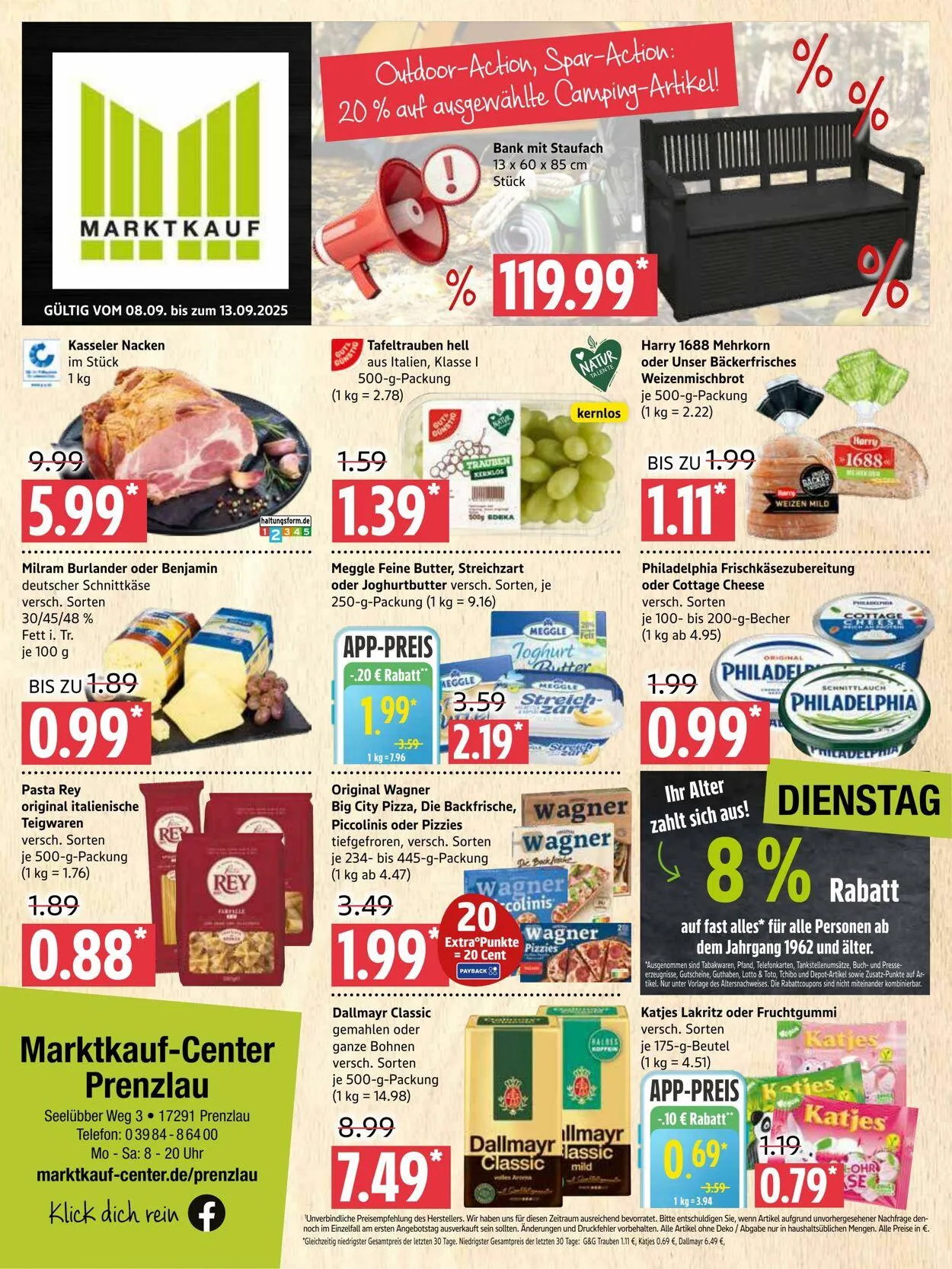 Marktkauf Aktueller Prospekt von 15. September bis 20. September 2025 - Prospekt seite 1