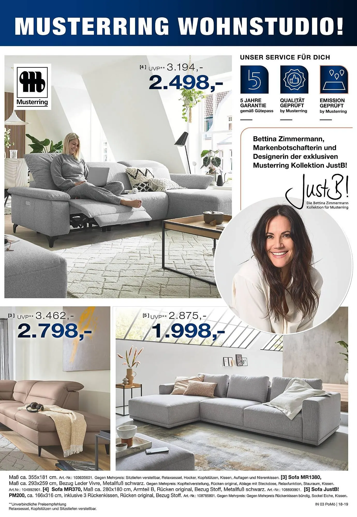 Möbel Inhofer Prospekt von 8. Januar bis 31. Januar 2026 - Prospekt seite 19