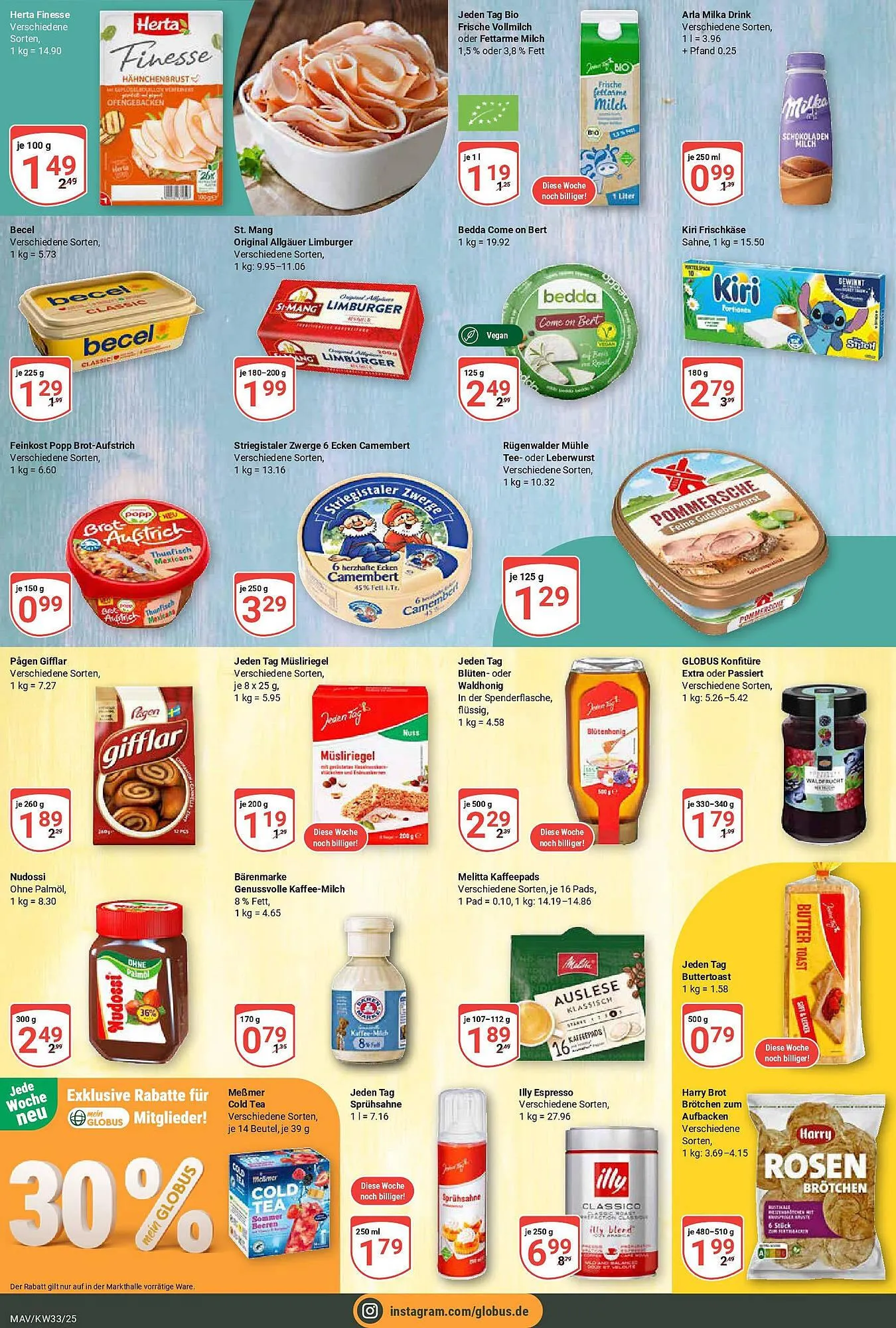 Globus Prospekt von 11. August bis 16. August 2025 - Prospekt seite 13