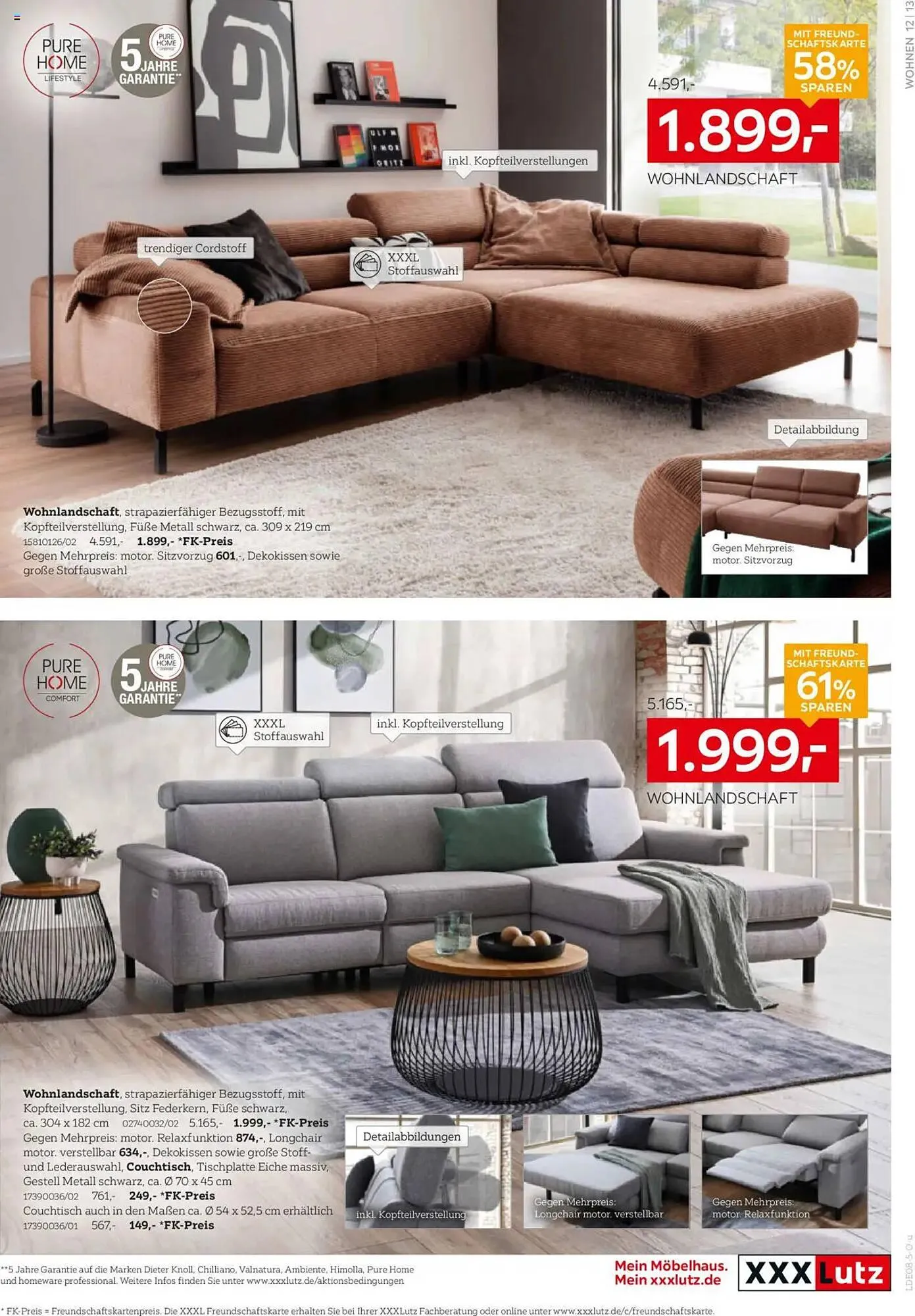 XXXLutz Prospekt von 4. August bis 17. August 2025 - Prospekt seite 13