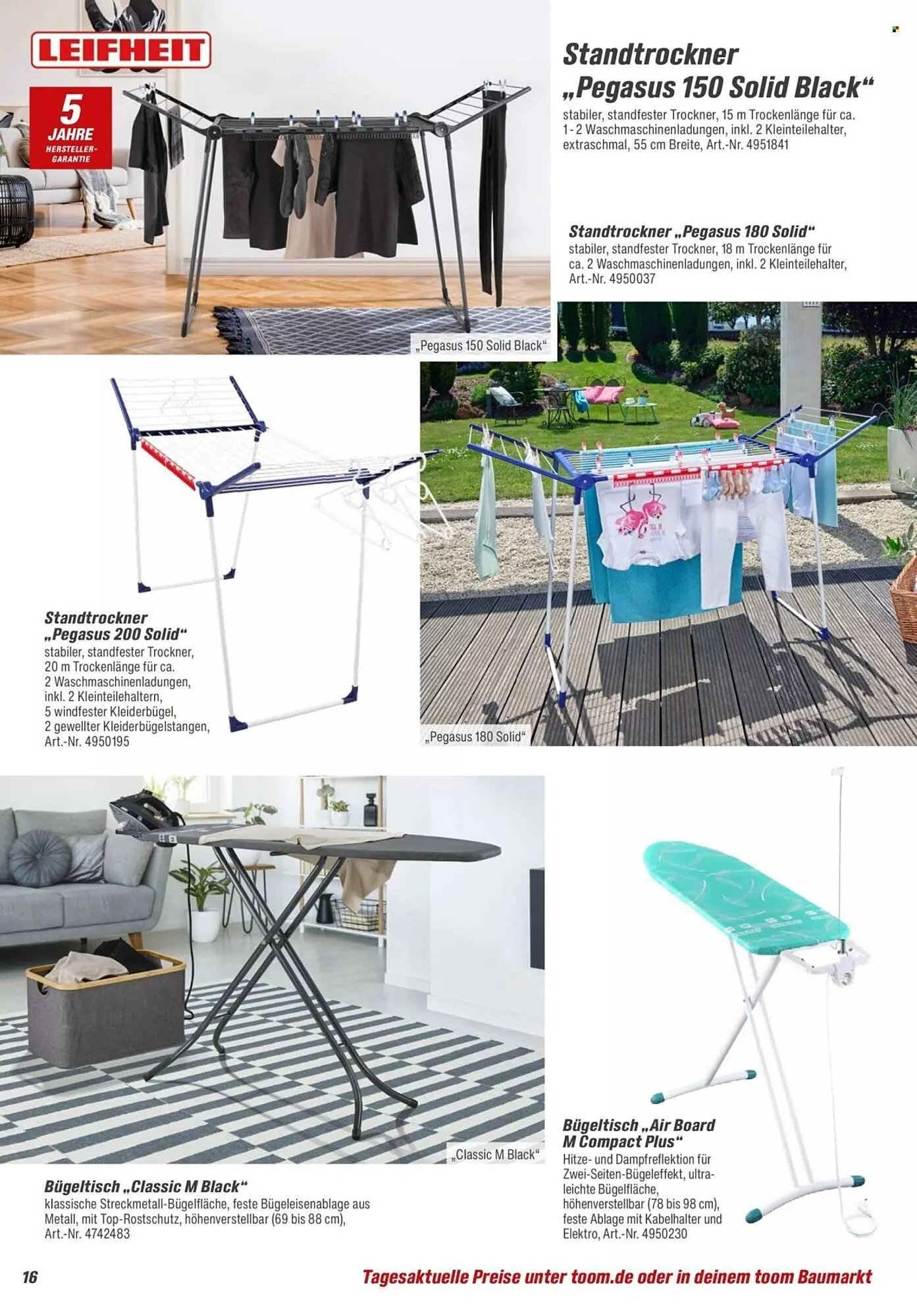 Toom Baumarkt Prospekt von 14. Februar bis 30. April 2026 - Prospekt seite 16