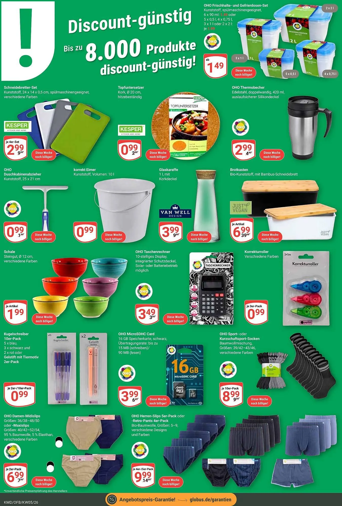 Globus Prospekt von 26. Januar bis 31. Januar 2026 - Prospekt seite 26