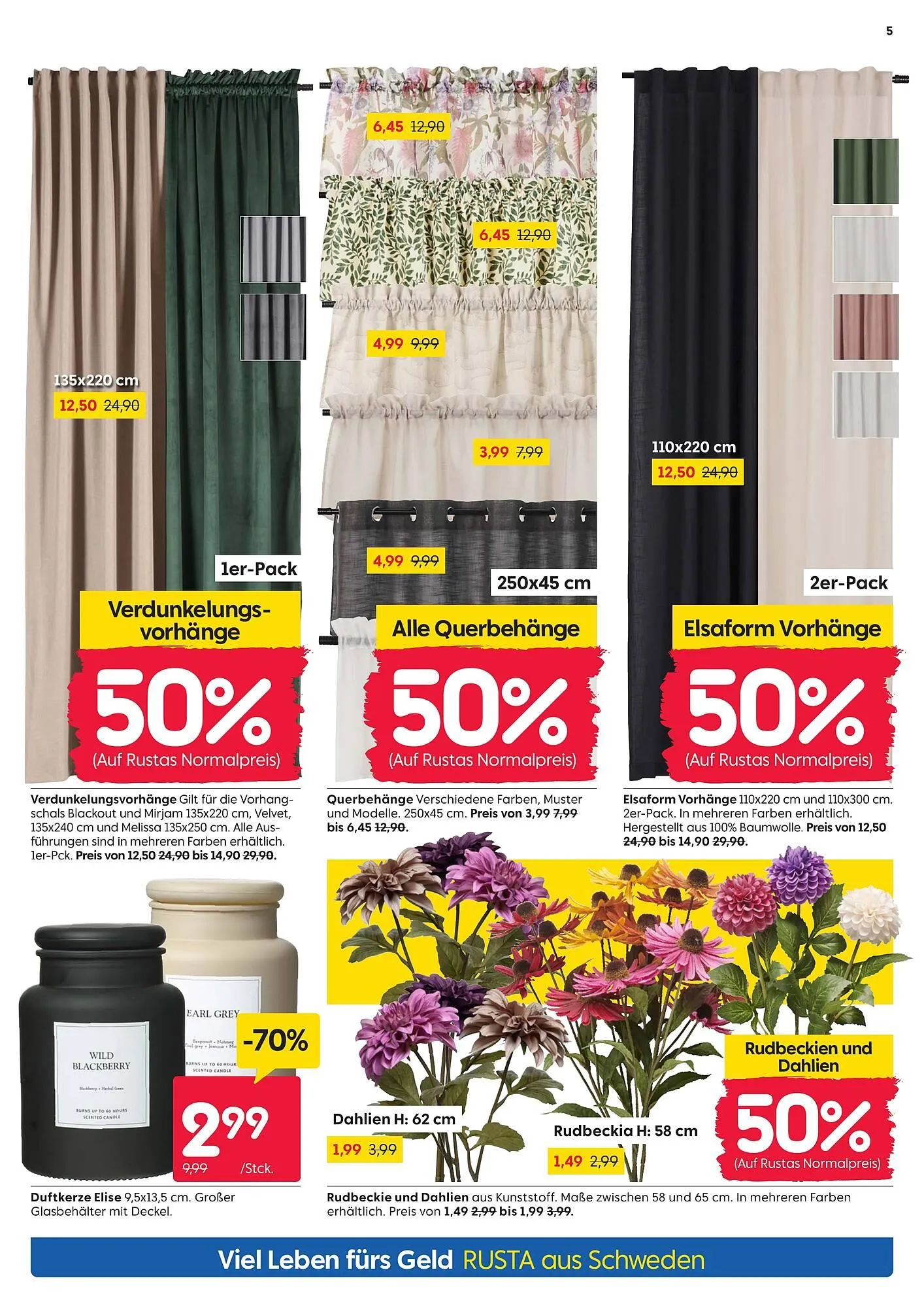 Rusta Prospekt von 9. August bis 15. August 2025 - Prospekt seite 5