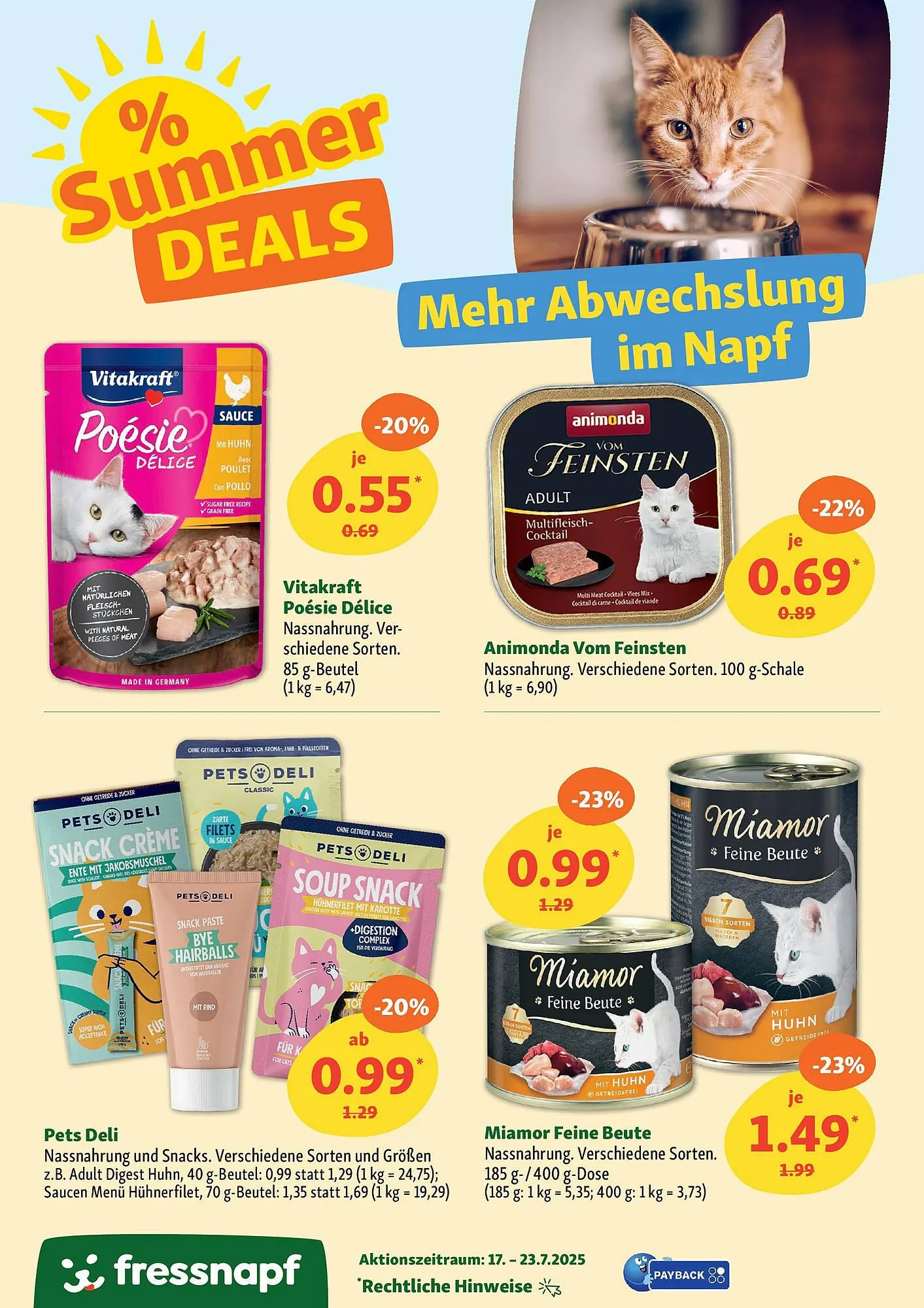 Fressnapf Prospekt von 16. Juli bis 23. Juli 2025 - Prospekt seite 9