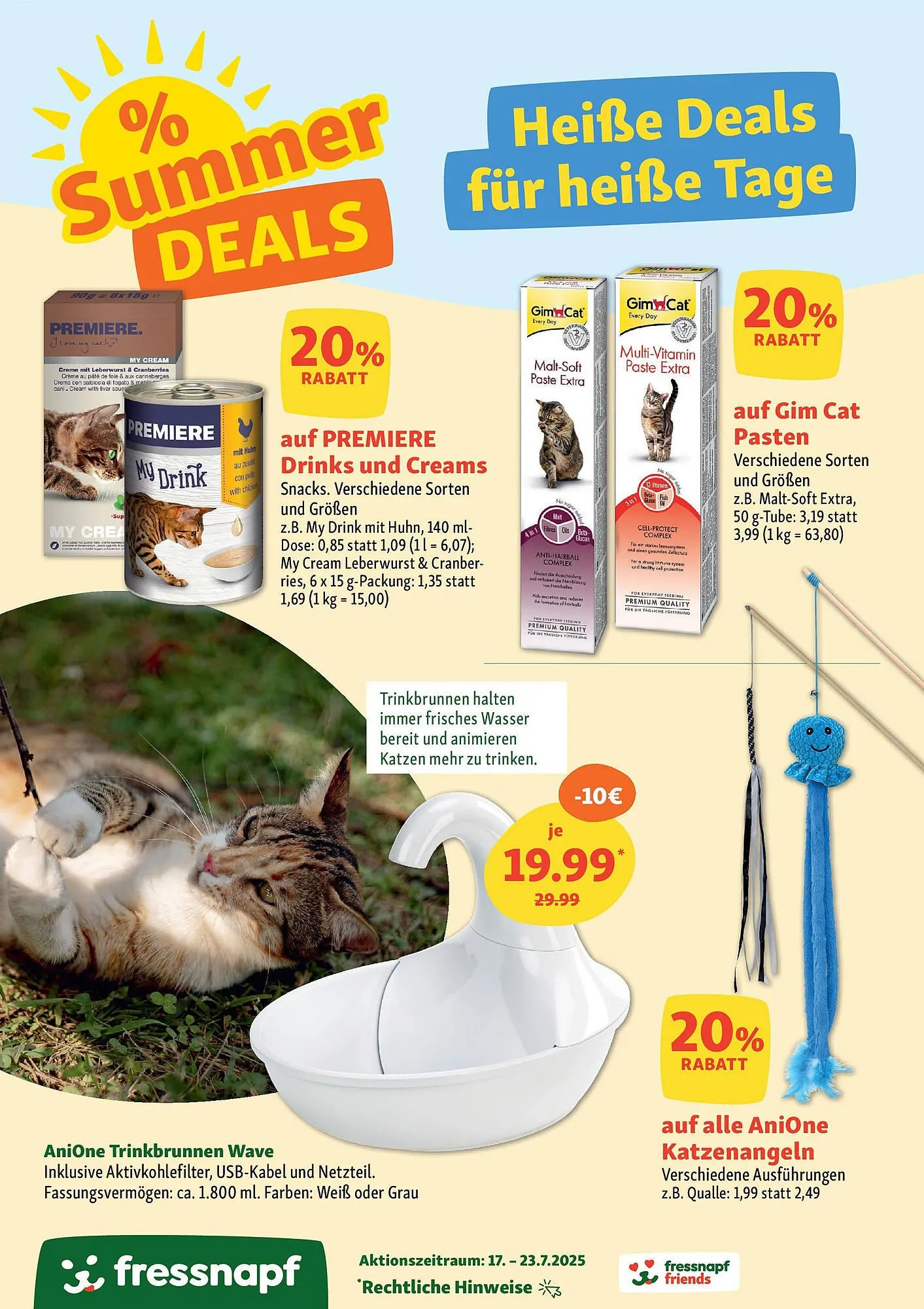 Fressnapf Prospekt von 16. Juli bis 23. Juli 2025 - Prospekt seite 8