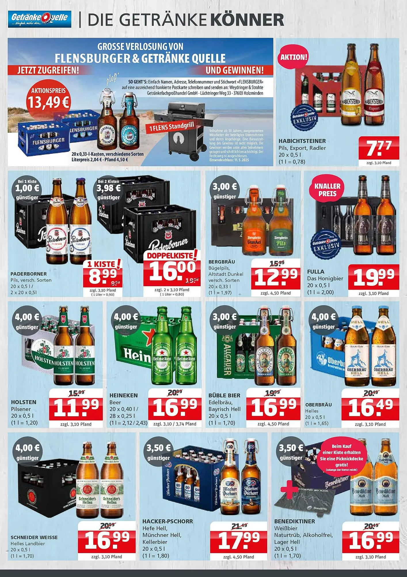 Getränke Quelle Prospekt von 27. April bis 10. Mai 2025 - Prospekt seite 2