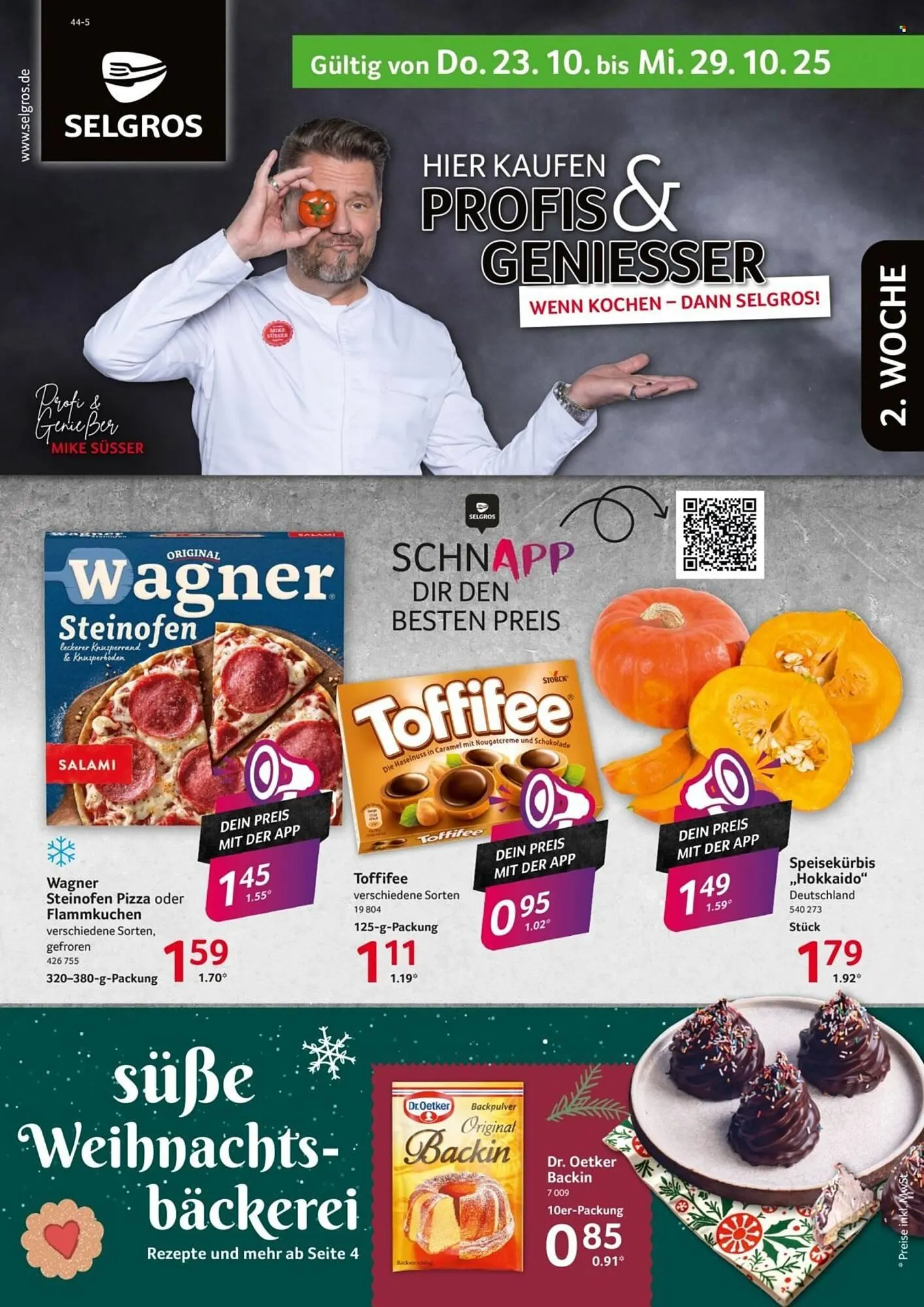 Selgros Prospekt von 23. Oktober bis 29. Oktober 2025 - Prospekt seite 1