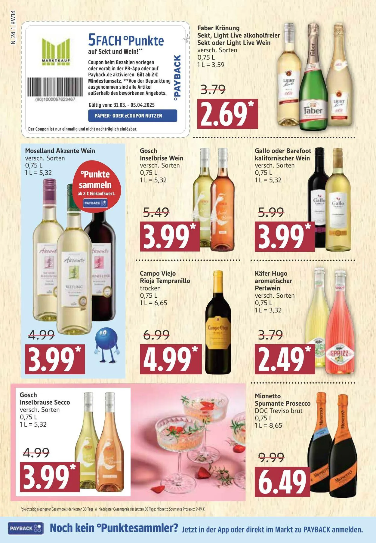 Marktkauf Aktueller Prospekt von 31. März bis 5. April 2025 - Prospekt seite 24