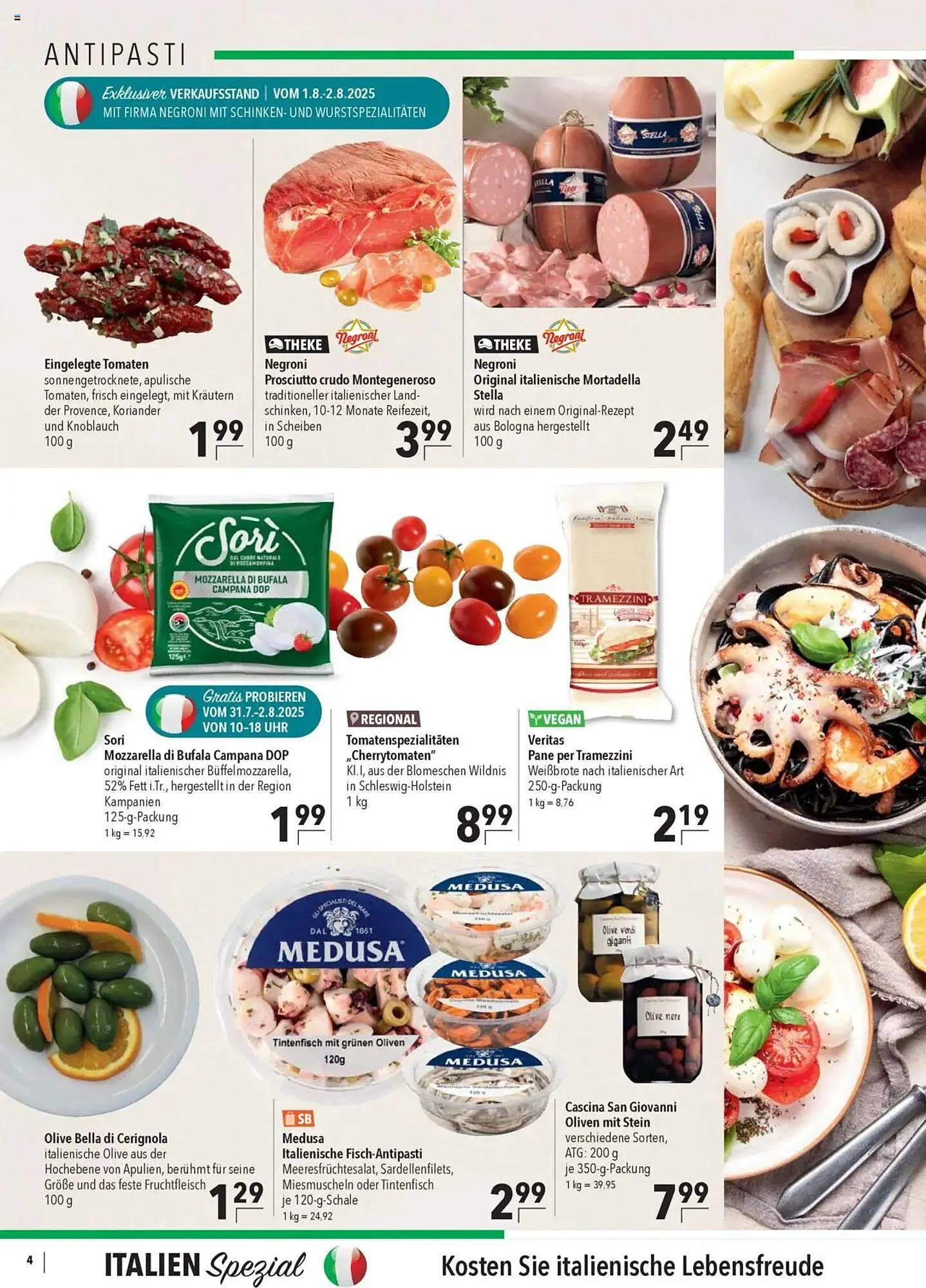 CITTI Markt Prospekt von 30. Juli bis 5. August 2025 - Prospekt seite 4