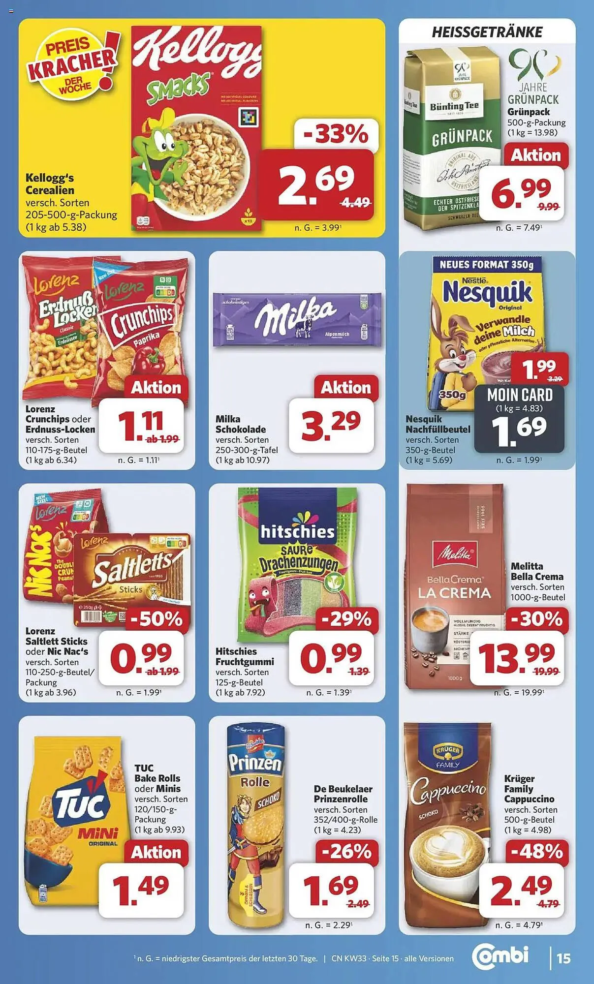 Combi Prospekt von 11. August bis 16. August 2025 - Prospekt seite 16