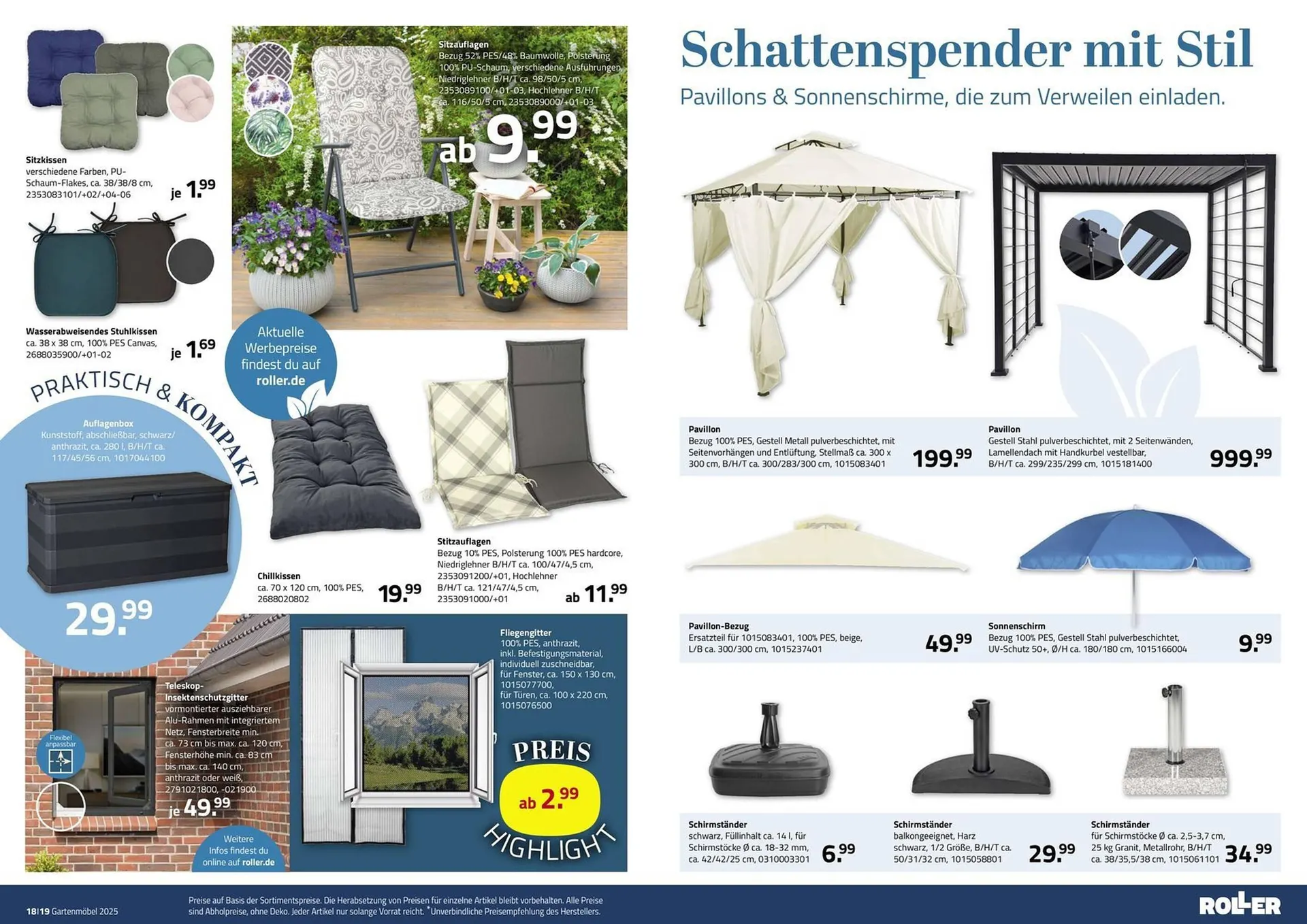ROLLER Prospekt von 25. März bis 28. September 2025 - Prospekt seite 10