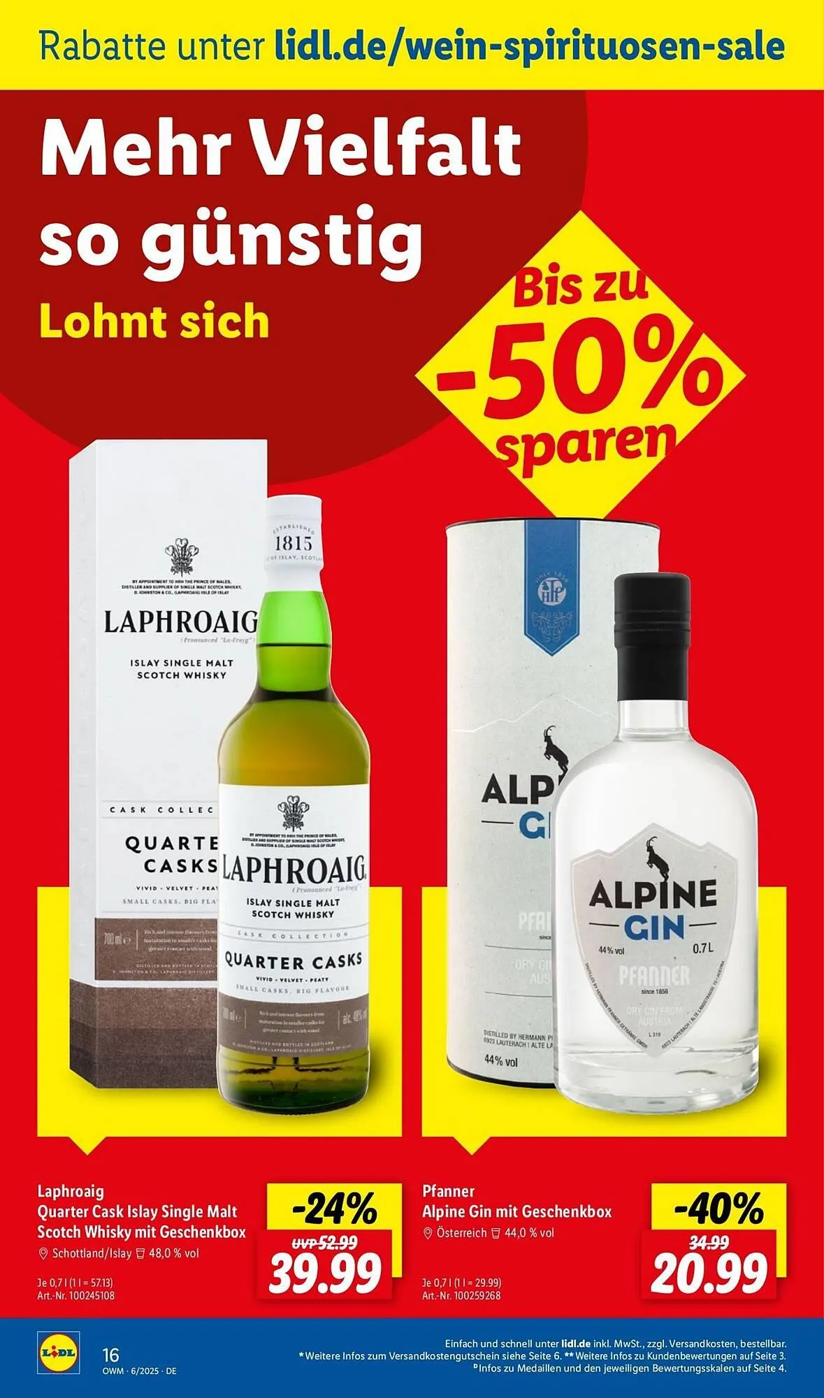 Lidl Prospekt von 1. Juni bis 30. Juni 2025 - Prospekt seite 16