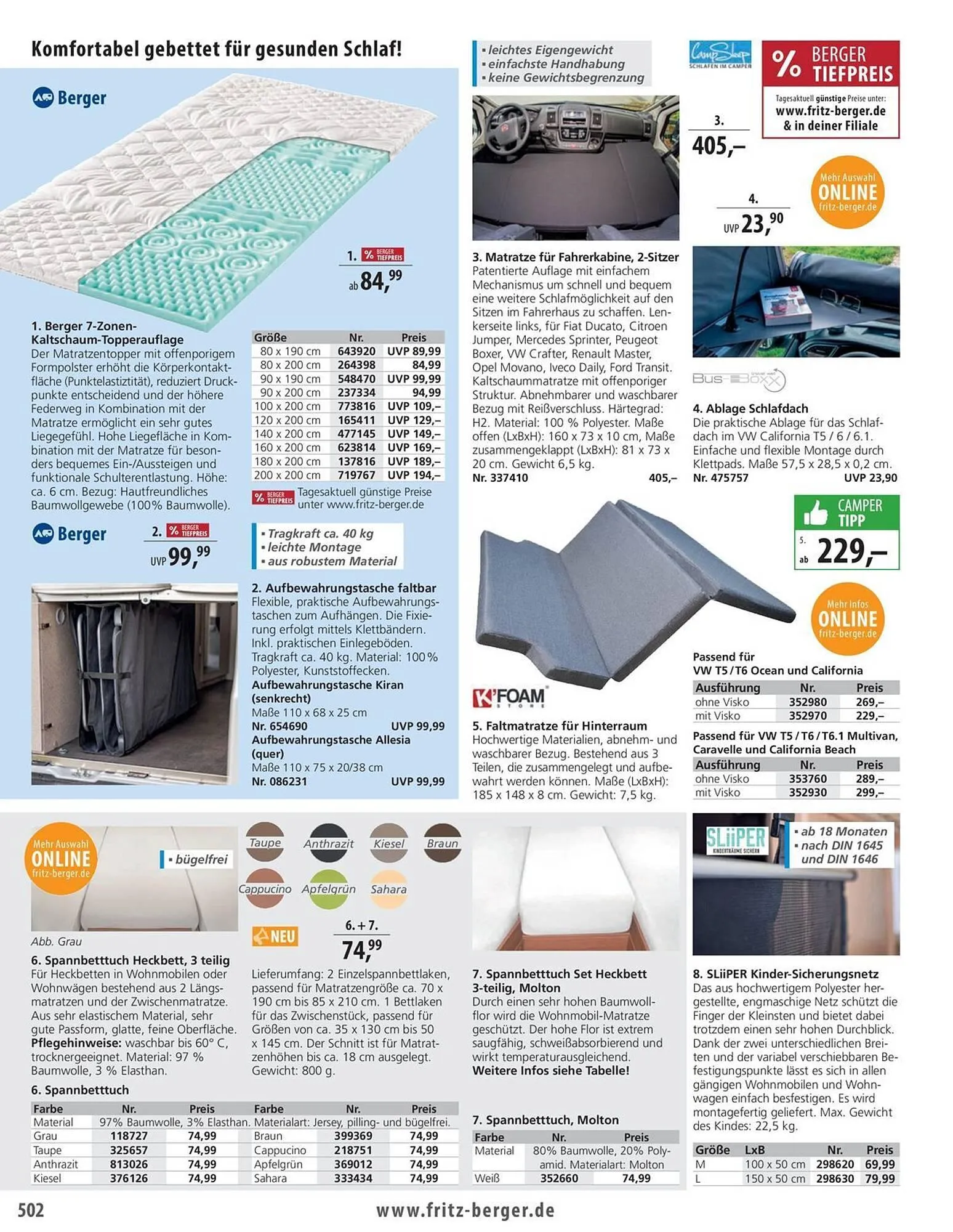 Fritz Berger Prospekt von 27. Mai bis 31. Dezember 2025 - Prospekt seite 506