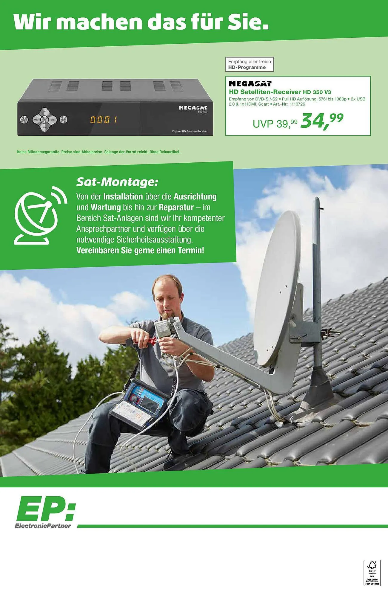 EP Prospekt von 27. März bis 12. April 2025 - Prospekt seite 12