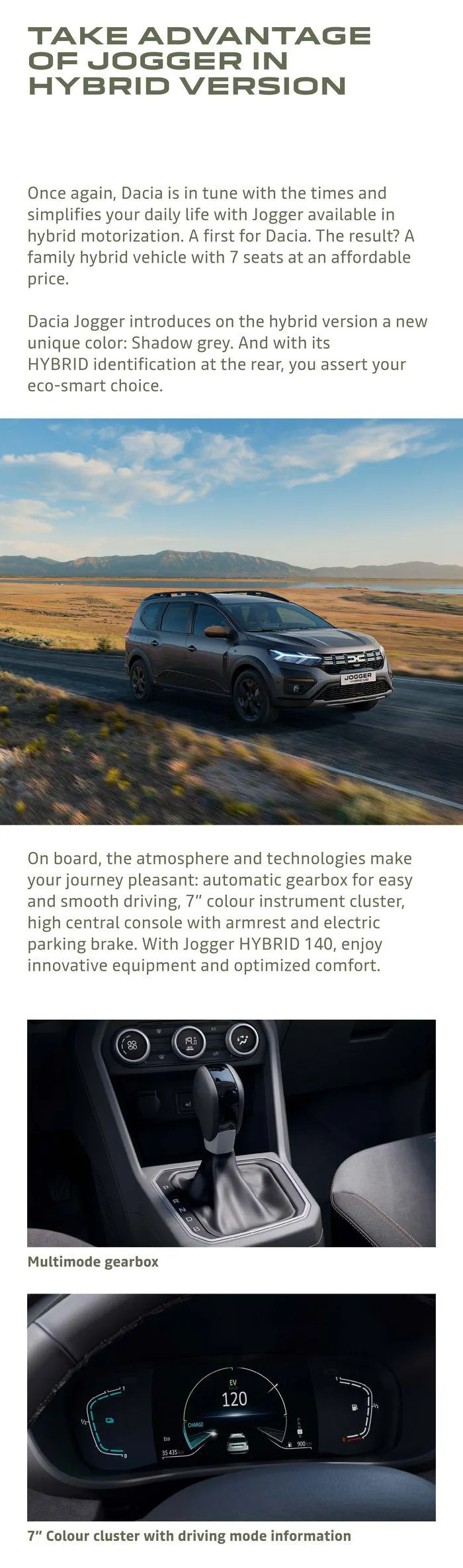 Dacia Jogger von 1. Februar bis 1. Februar 2025 - Prospekt seite 7
