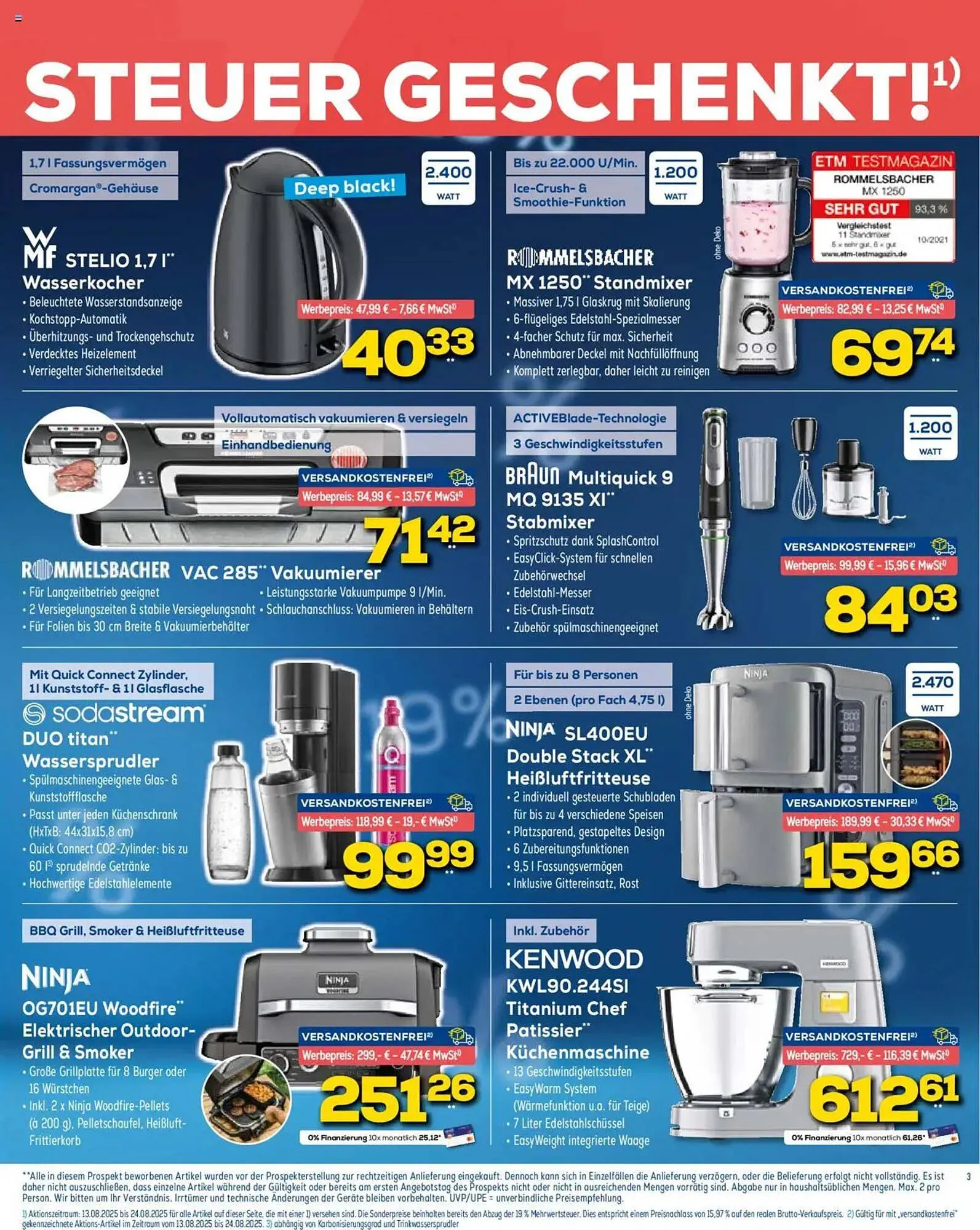 Euronics Prospekt von 13. August bis 19. August 2025 - Prospekt seite 3