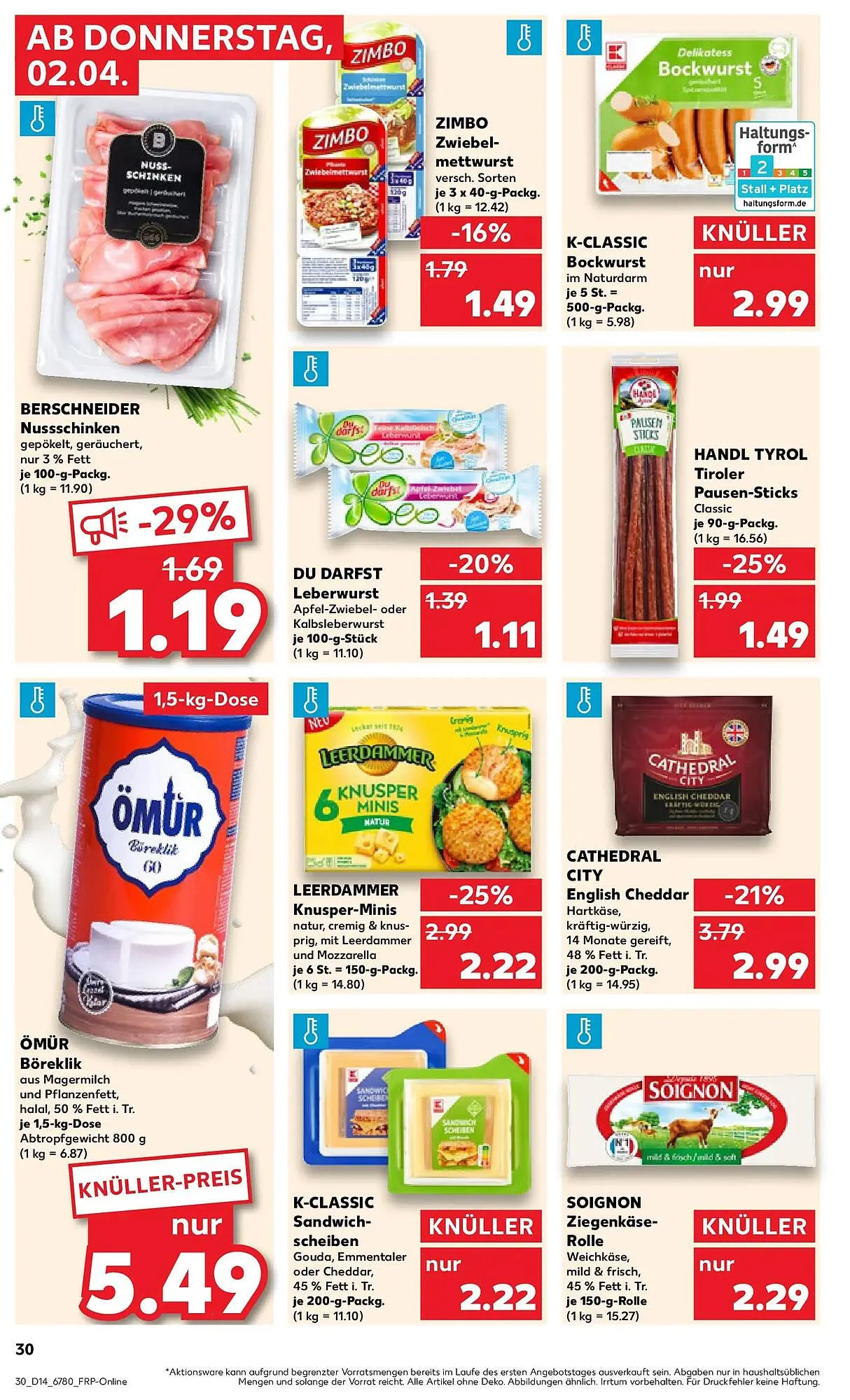 Kaufland Prospekt von 29. März bis 1. April 2026 - Prospekt seite 42