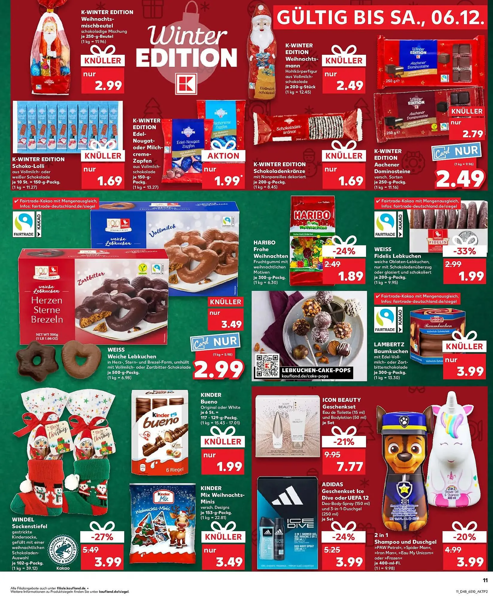Kaufland Prospekt von 30. November bis 3. Dezember 2025 - Prospekt seite 11