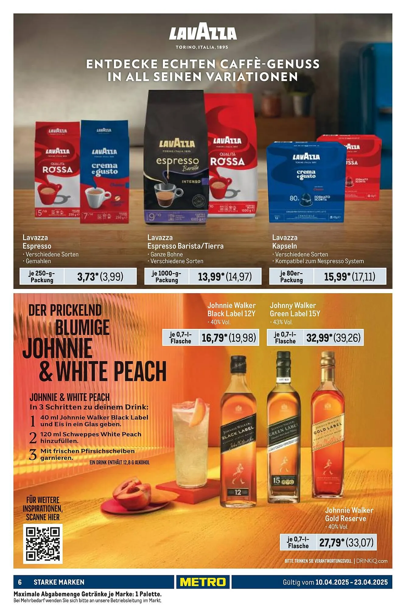 METRO Prospekt von 10. April bis 22. April 2025 - Prospekt seite 6
