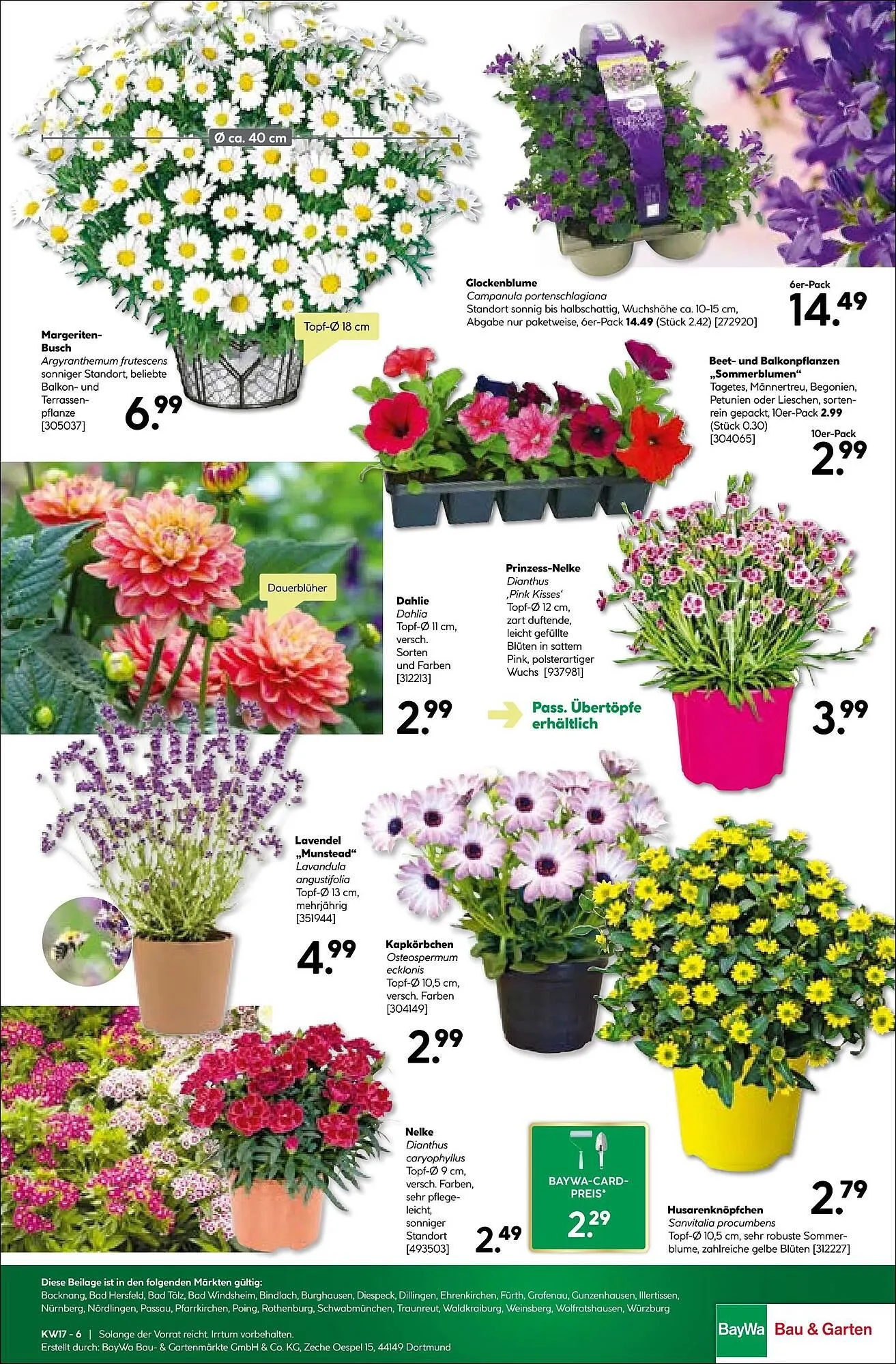 BayWa Bau & Garten Prospekt von 20. April bis 26. April 2026 - Prospekt seite 19